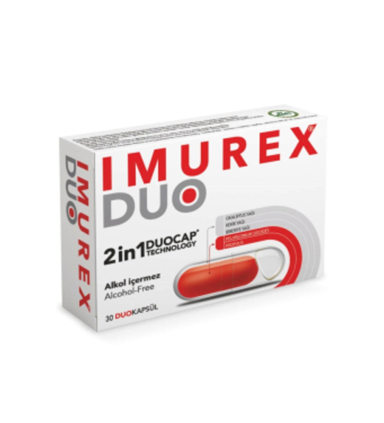 NOVAFACE STD Imurex Duo 30 Capsules (SINGLE)