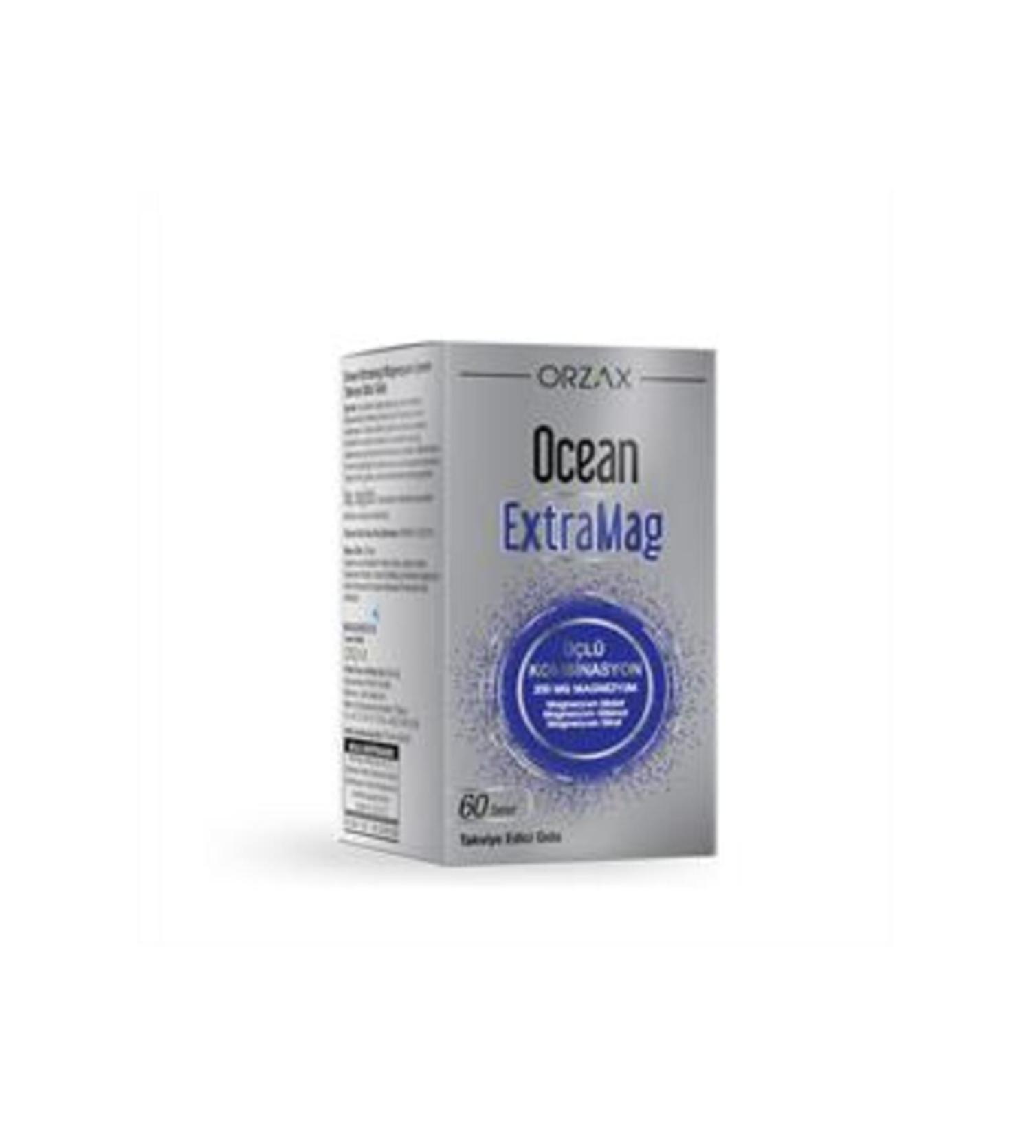 Orzax Ocean Extramag Triple Combination 60 Tablets