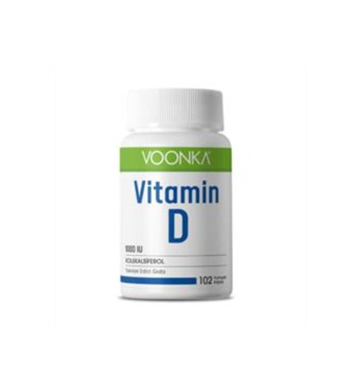 NOVAFACE STD Voonka Vitamin D Containing Supplementary Food 102 Capsules (SINGLE)