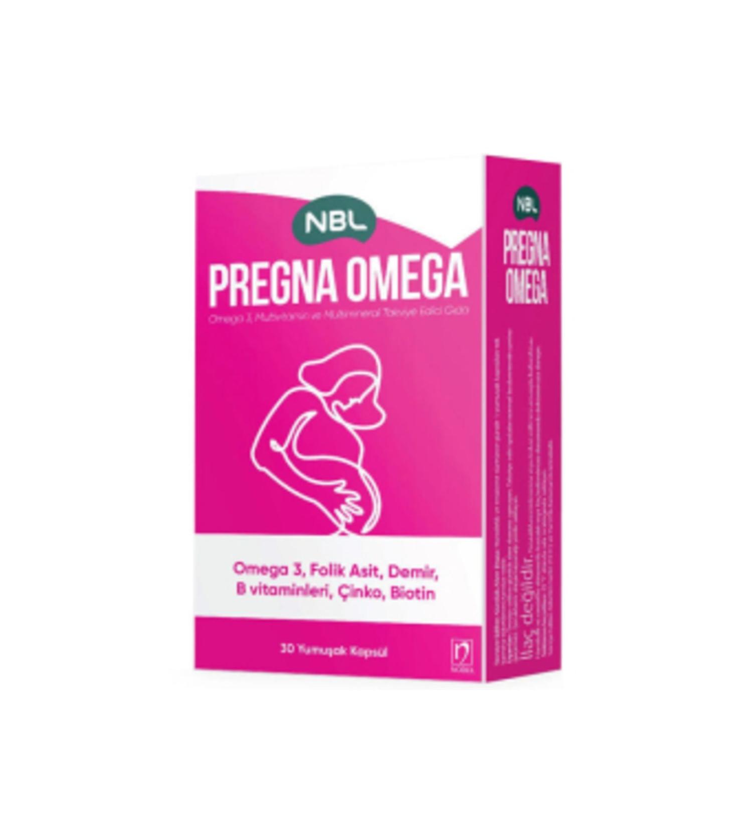 NOVAFACE STD NBL Pregna Omega 30 Capsules (SINGLE)