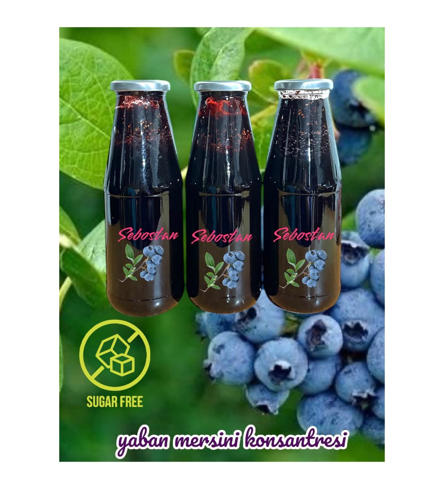 Triple sugar-free blueberry concentrate from Sebo