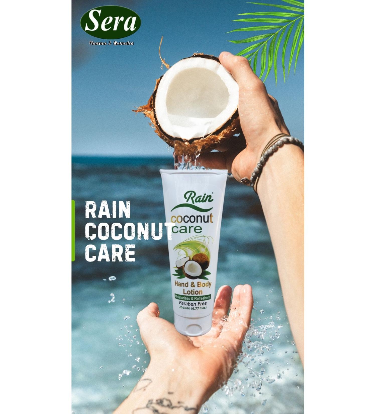 Rain COCONUT CARE HAND AND BODY LOTION 200 ML TUBE
