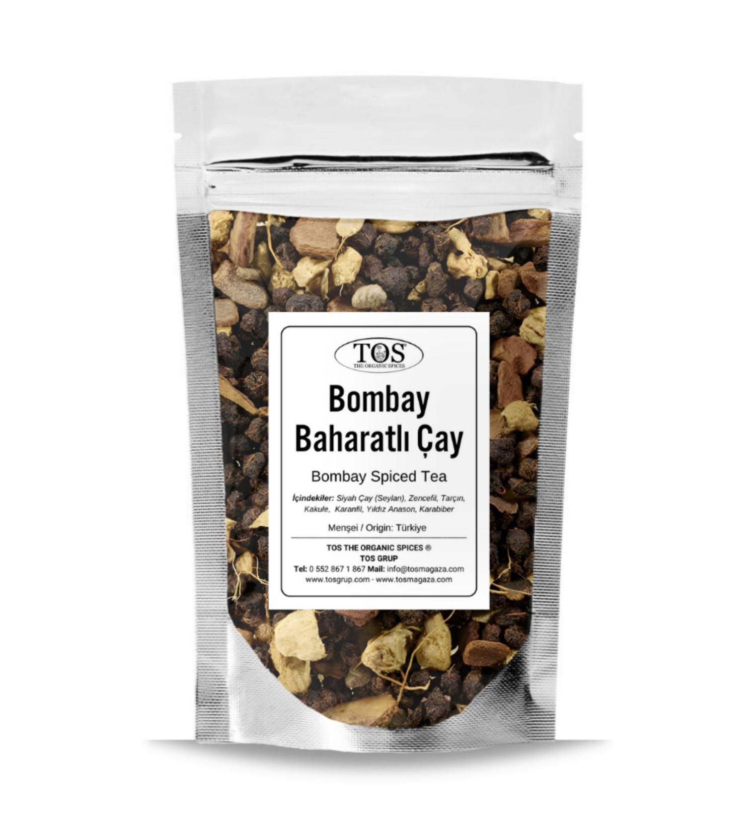 TOS The Organic Spices Bombay Spiced Tea 250 gr (1st Quality) Bombay Spiced Tea
