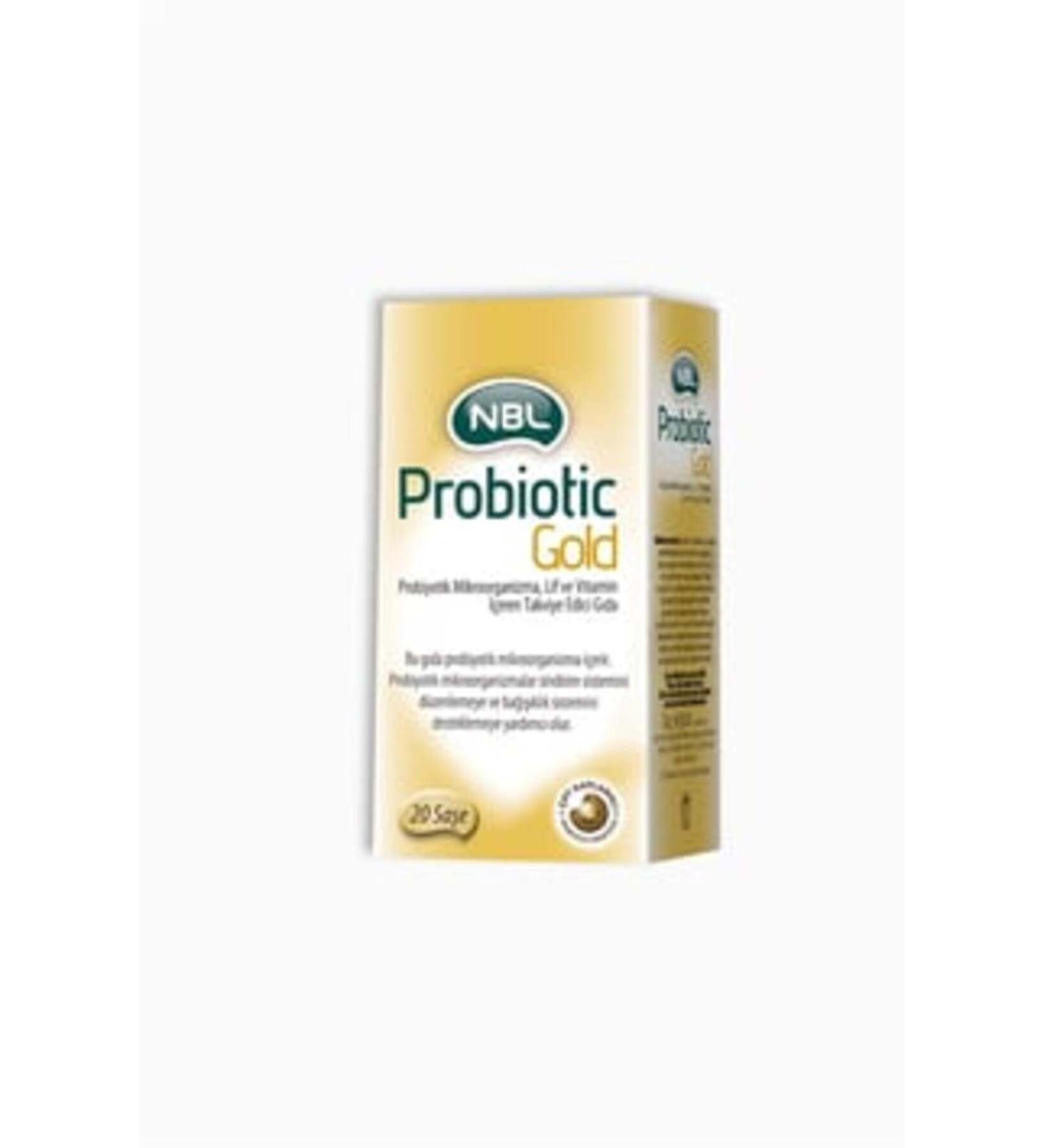 NOVAFACE STD NBL Probiotic Gold 20 Stick Sachet (SINGLE)