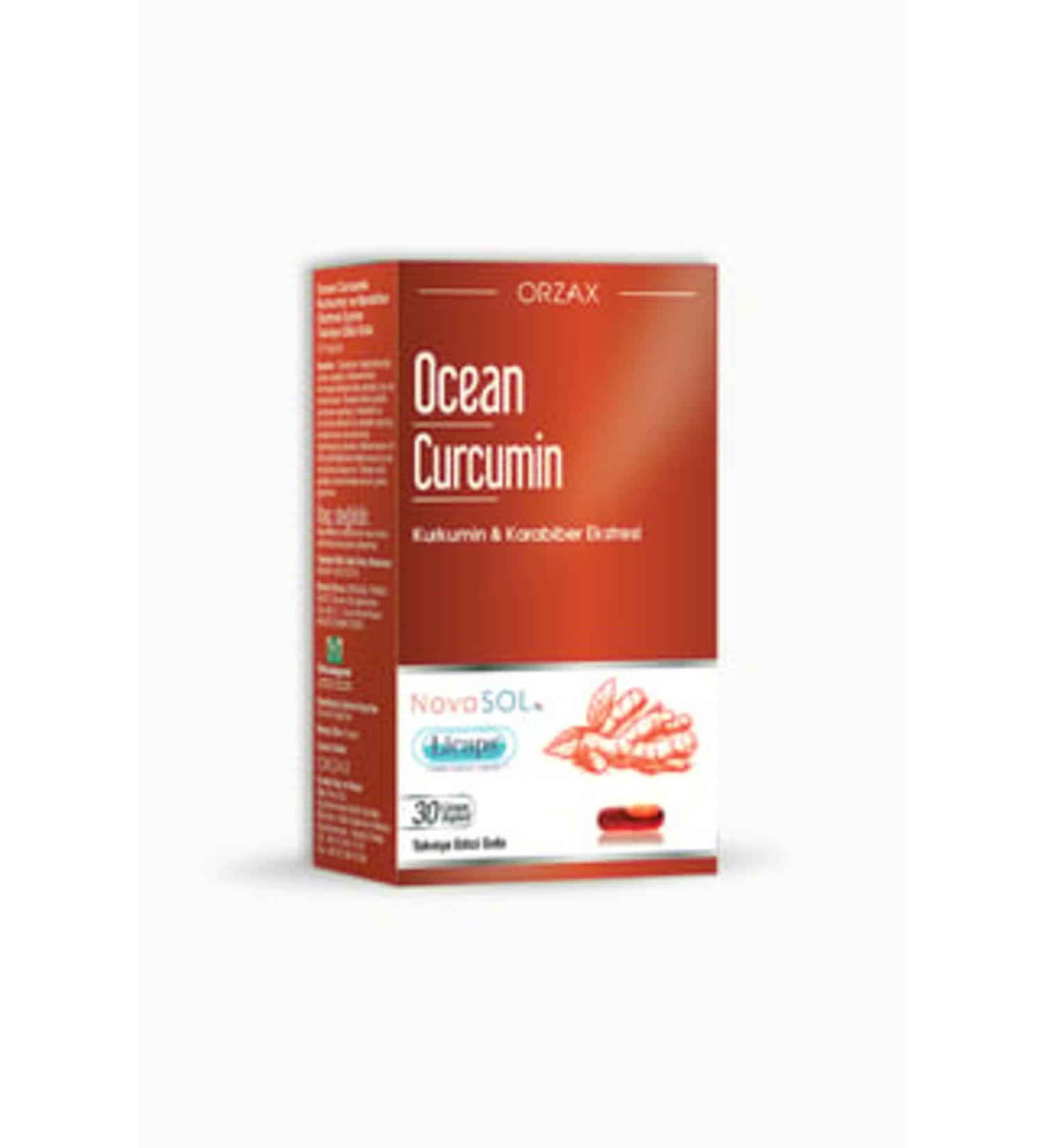 Orzax STD Orzax Ocean Curcumin 30 Capsules (SINGLE)