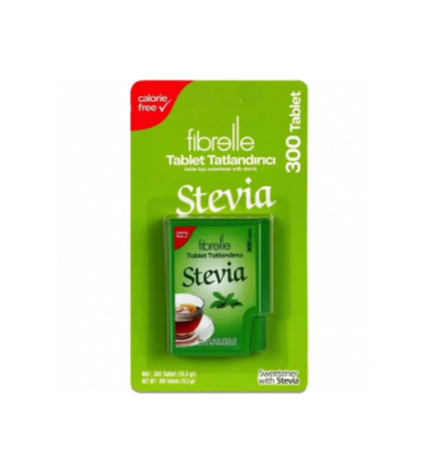 Fibrelle STD Fibrelle Stevia Sweetener 300 Tablets (SINGLE)