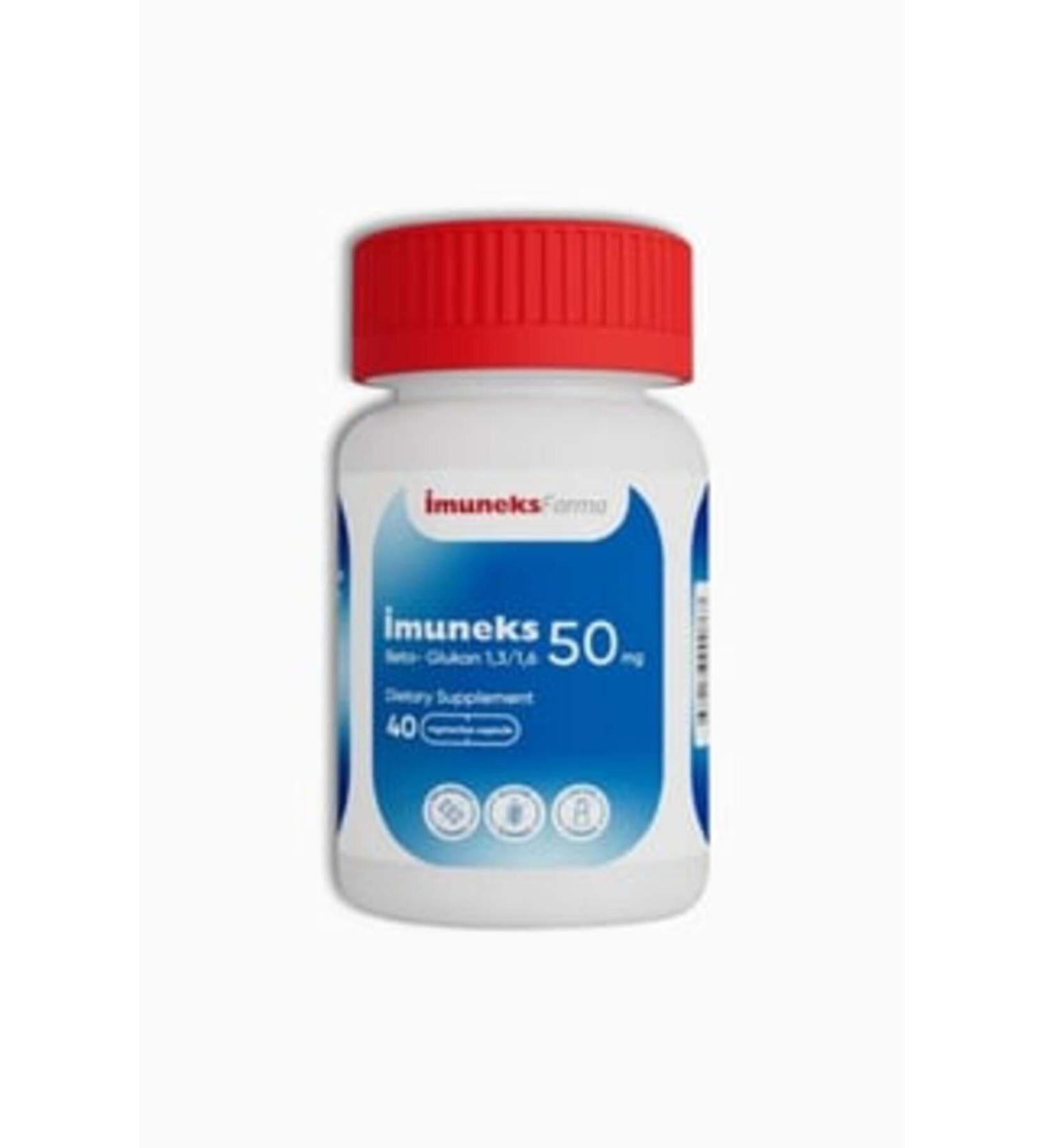 NOVAFACE STD muneks Beta Glucan 1.3/1.6 50 mg 40 Capsules (SINGLE)