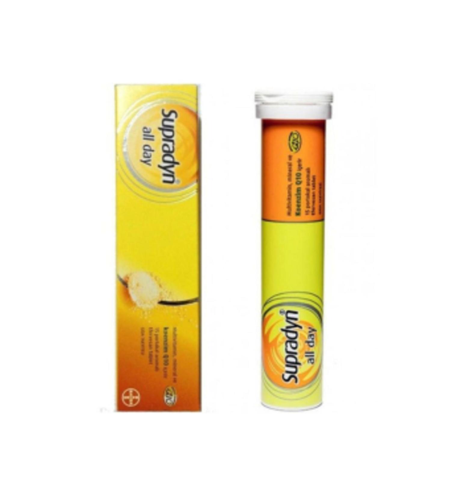 NOVAFACE STD Supradyn Coenzyme Q10 15 Effervescent Tablet (SINGLE)