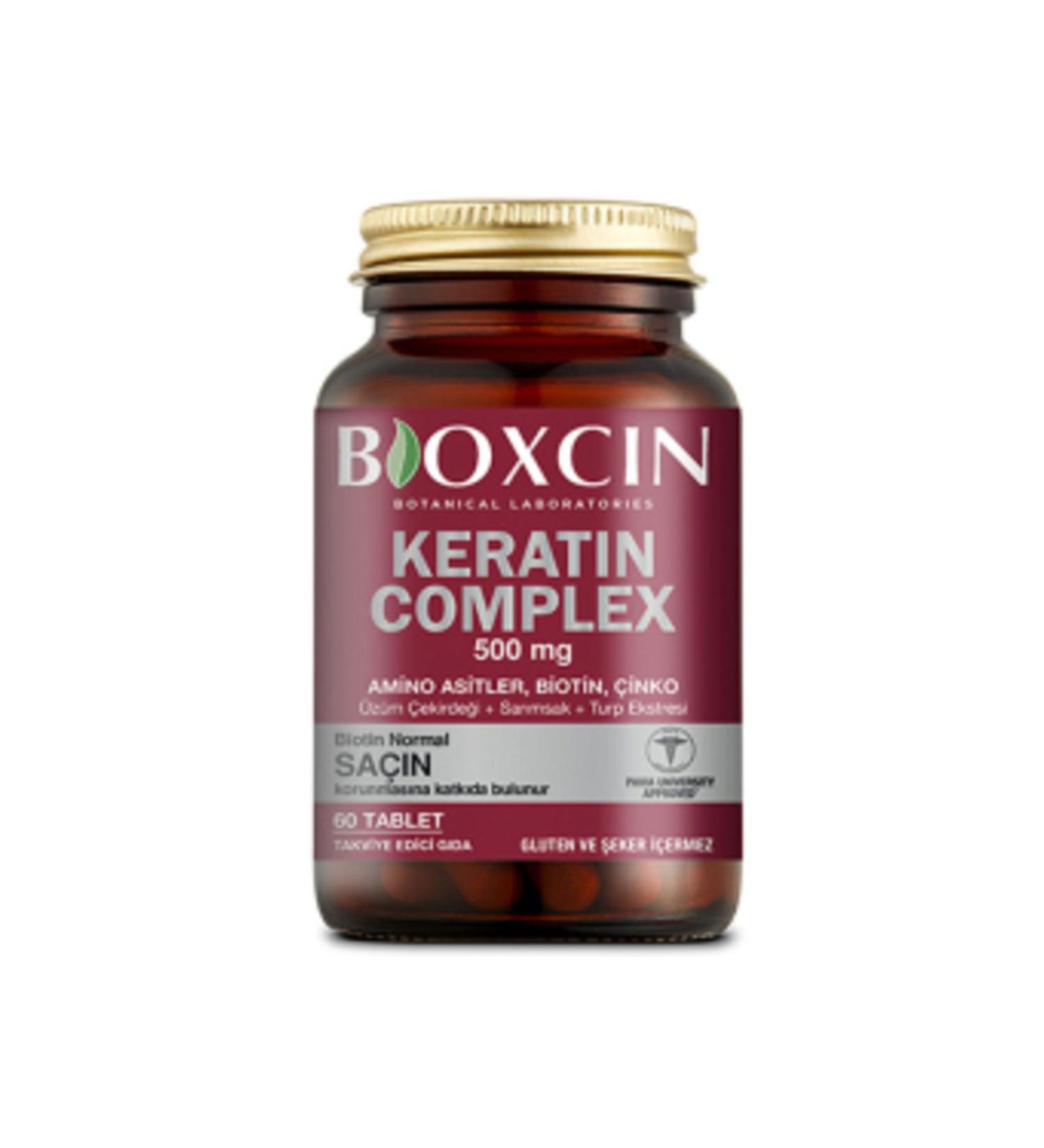 Bioxcin Forte Keratin Complex 60 Tablets Food Supplement