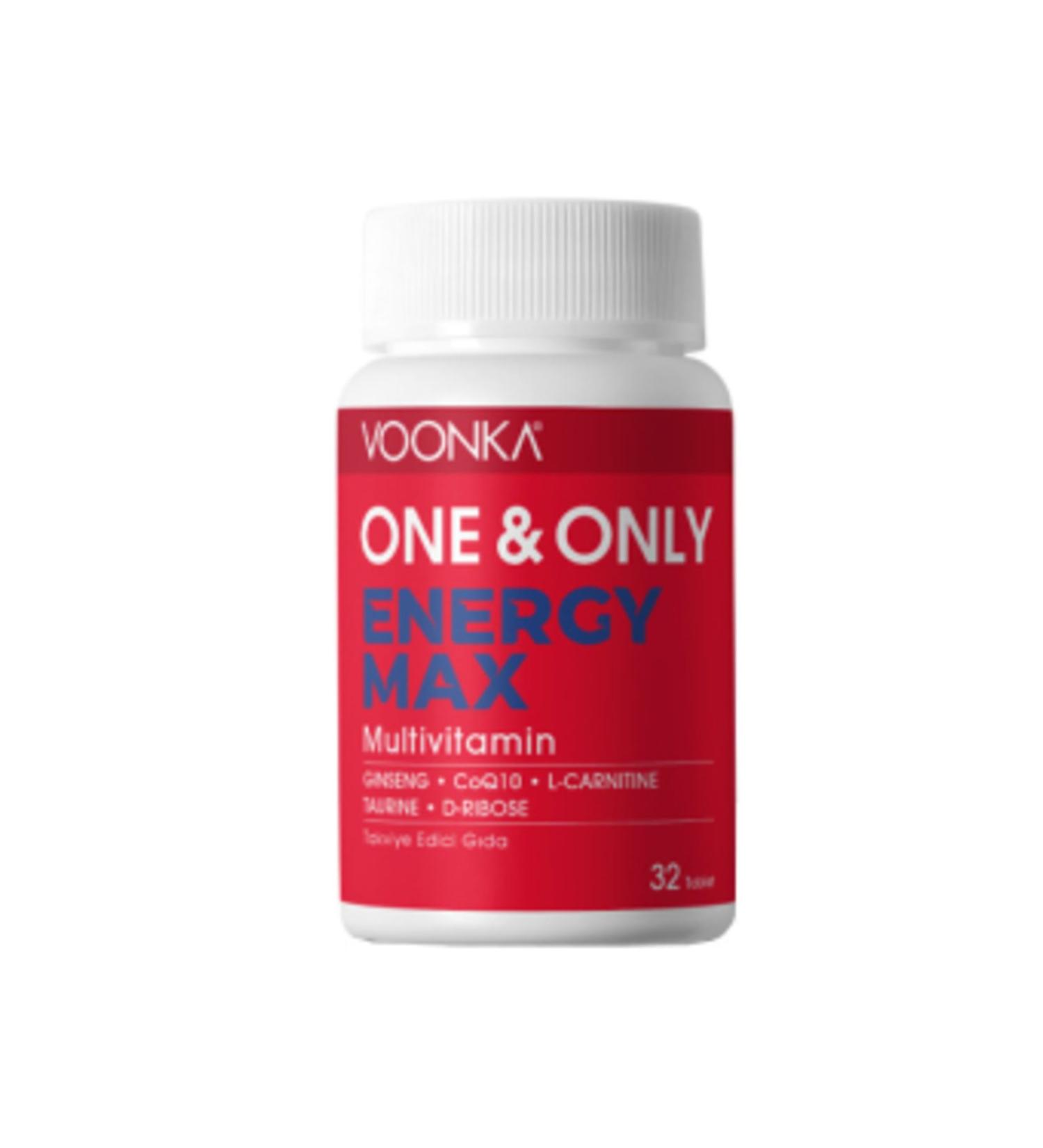 NOVAFACE STD Voonka One Only Energy Max Multivitamin 32 Capsules (SINGLE)