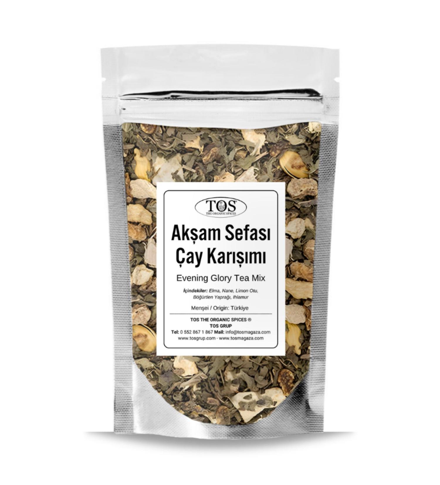 TOS The Organic Spices Evening Delight Tea 250 gr (1st Quality)
