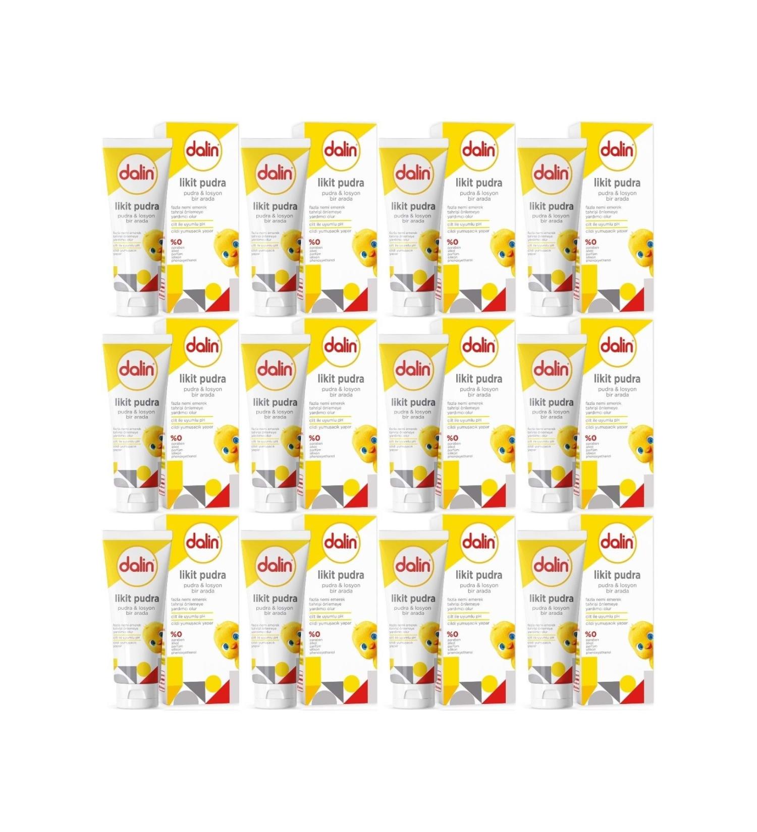 Dalin Liquid Powder 100GR (Powder and Lotion in One) (Set of 12)