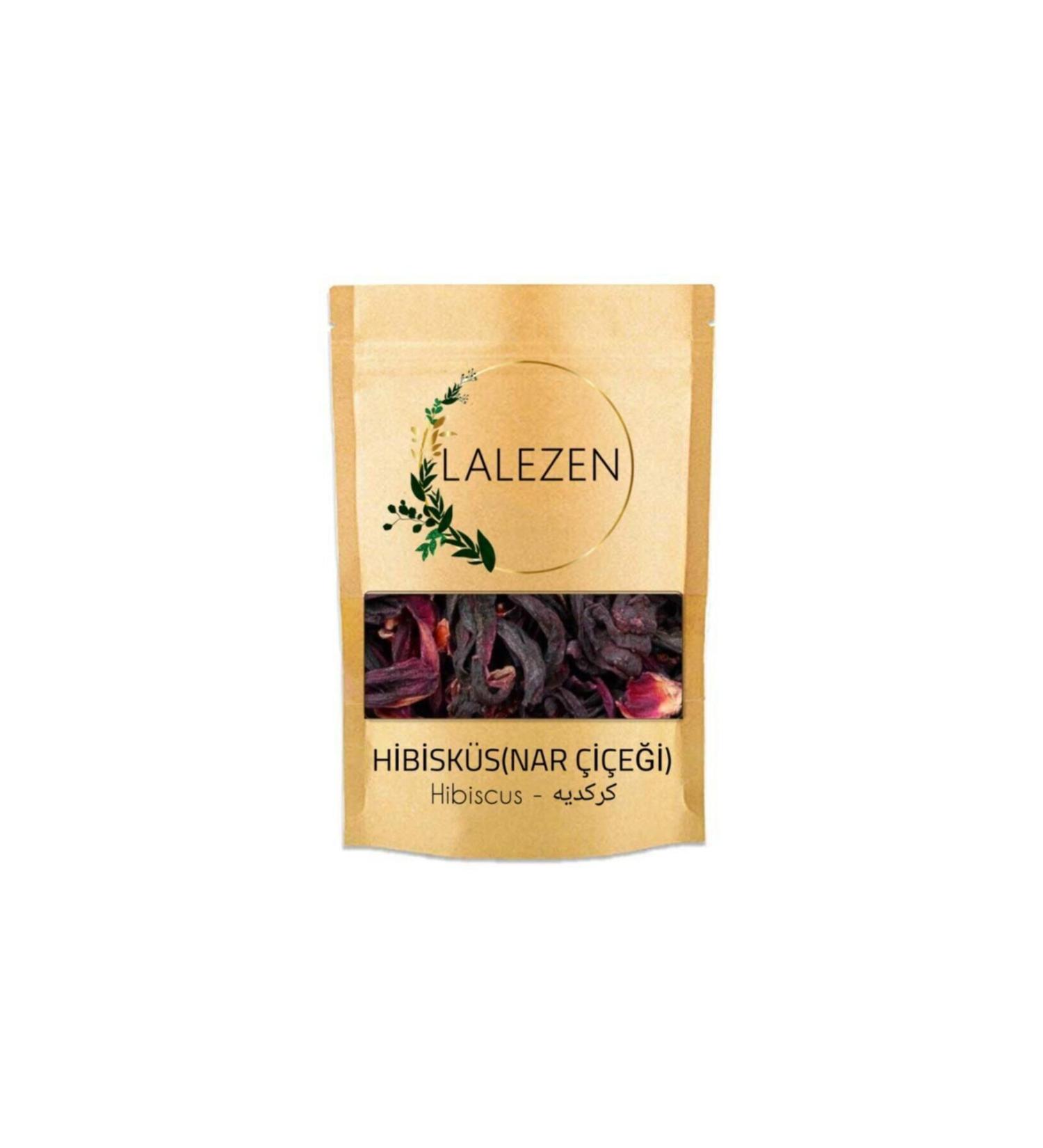 LALEZEN Hibiscus Tea Pomegranate Flower Mecca Rose Hibiscus 500 gr