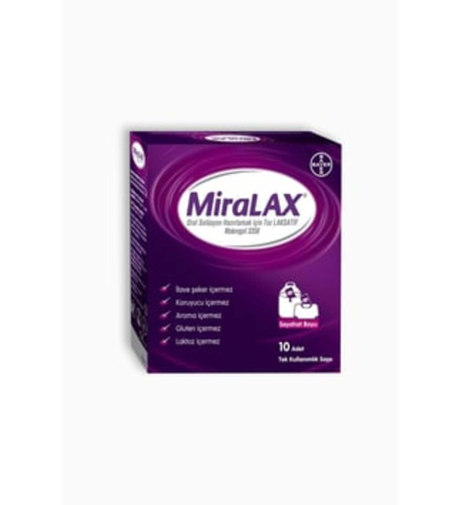 Miralax STD Miralax 10 Sachets (SINGLE)