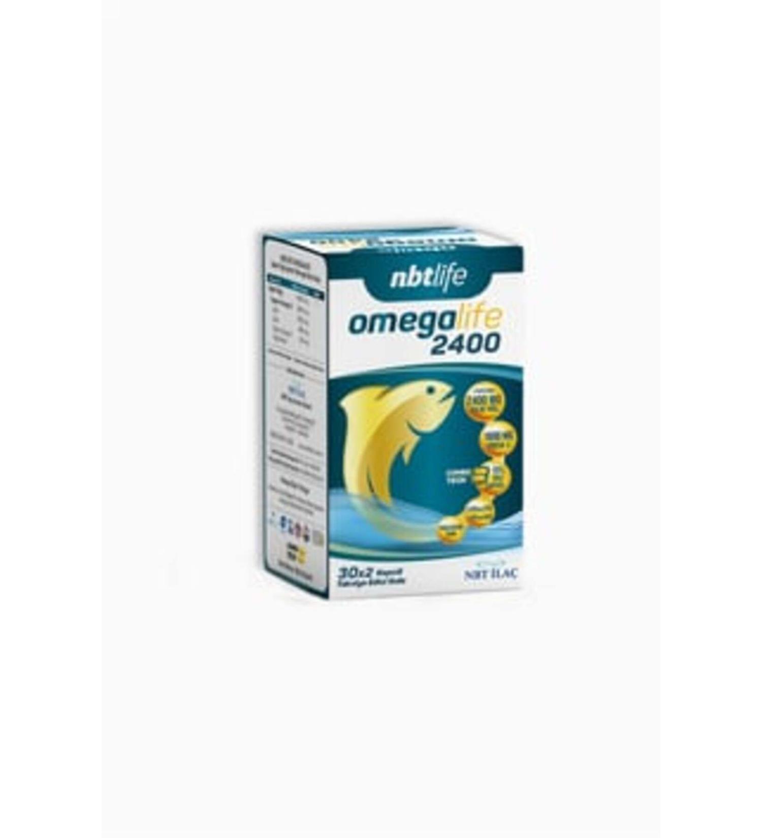 NOVAFACE STD Nbt Life Omegalife 2400 60 Capsules (SINGLE)
