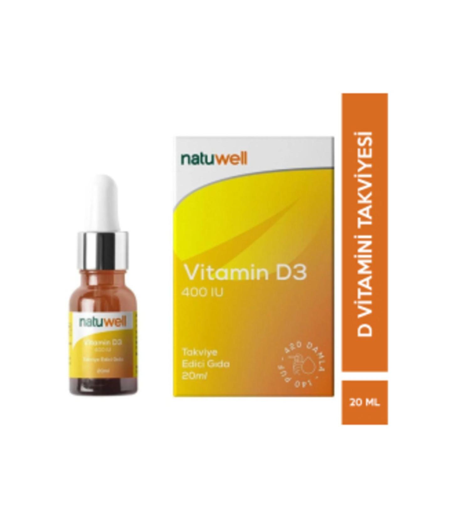 NOVAFACE STD Natuwell Vitamin D3 400IU Spray 20 ML (SINGLE)