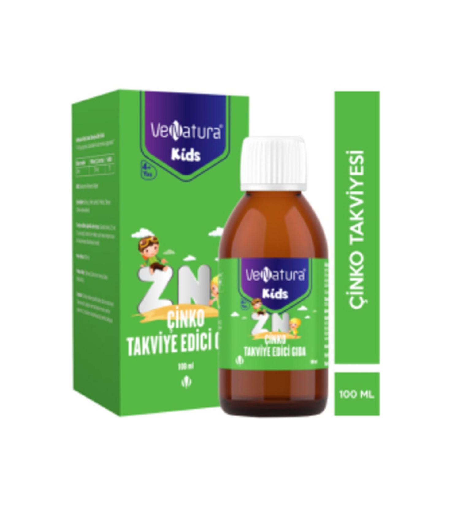 NOVAFACE STD Venatura Kids Zinc 100 ML Zinc Supplement for Children (SINGLE)