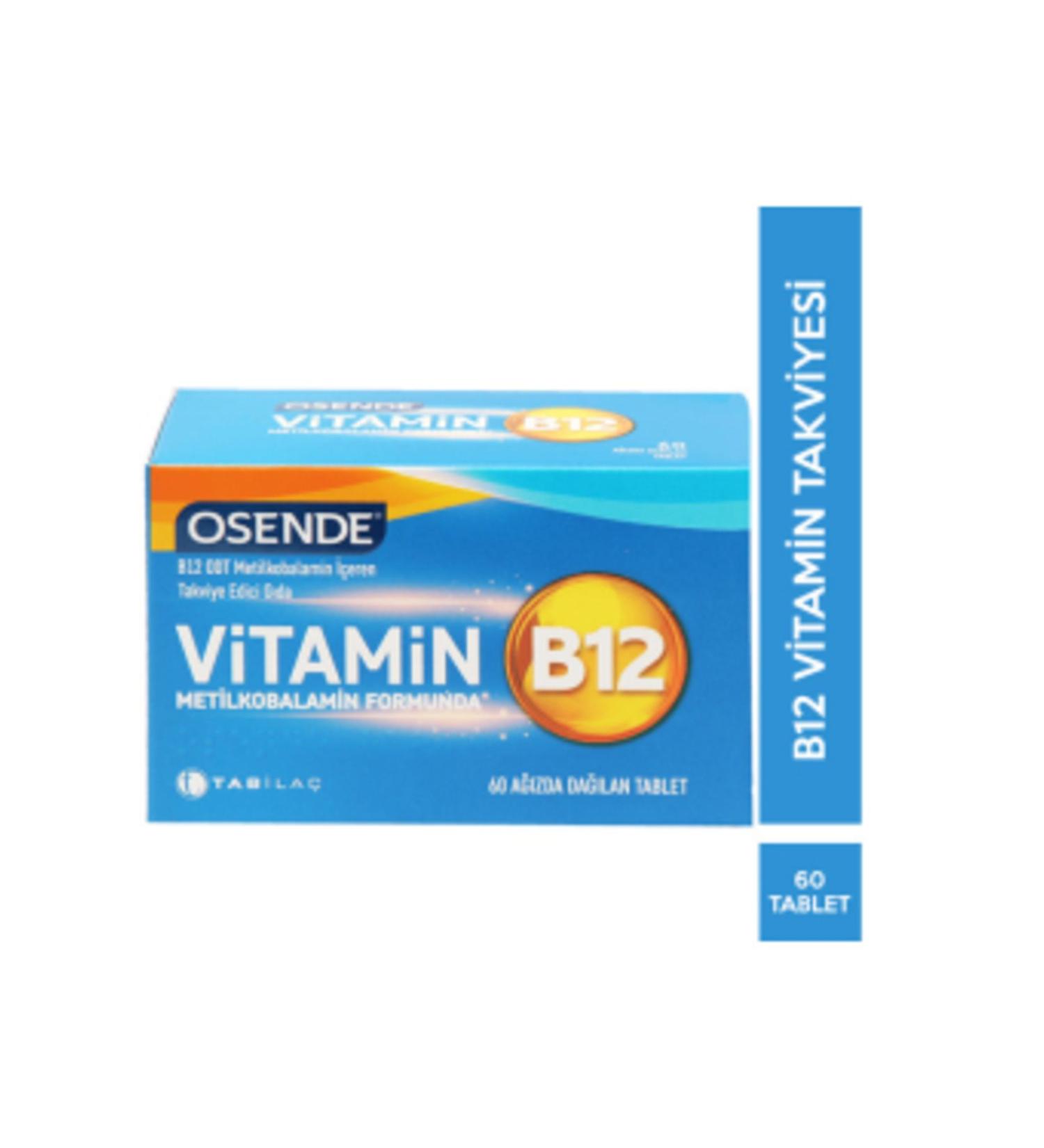 NOVAFACE STD Osende Methylcobalamin B12 60 Tablets (SINGLE)