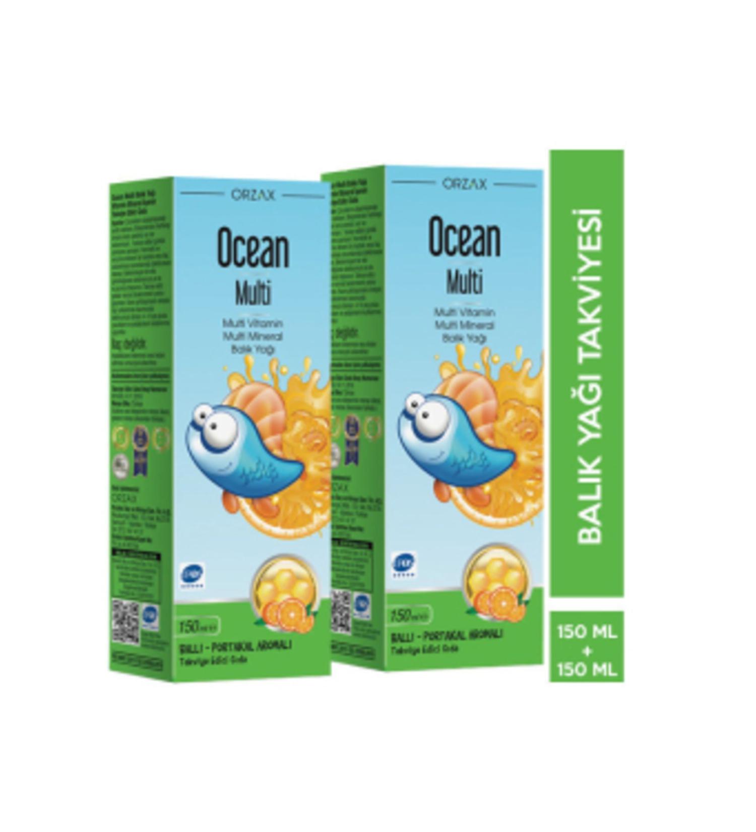 Orzax Ocean Multi Syrup 150 ml 2 Li