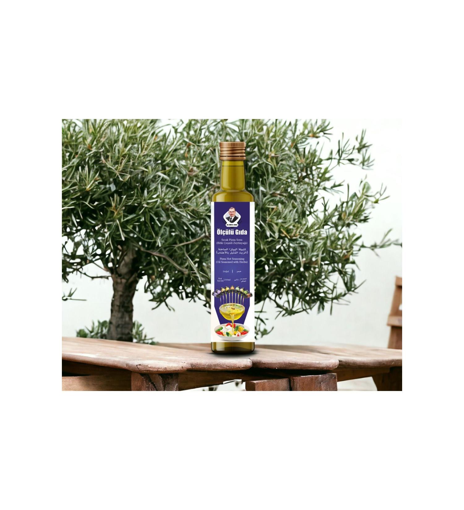 moderate food dr.cemil el-kudsi Hot Pizza Sauce (Olive Oil with Herb Flavor) - Buy Online on GoSupps.com
