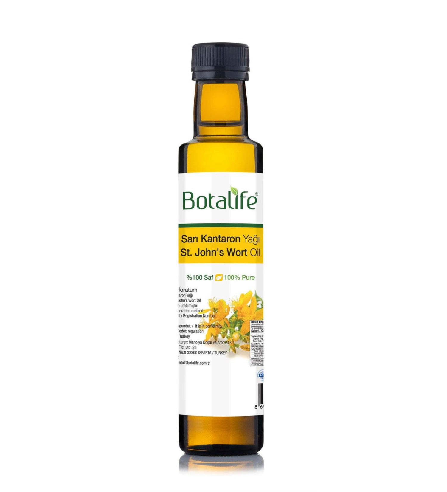 Botalife Pure and Natural St. John's Wort Oil 250ml