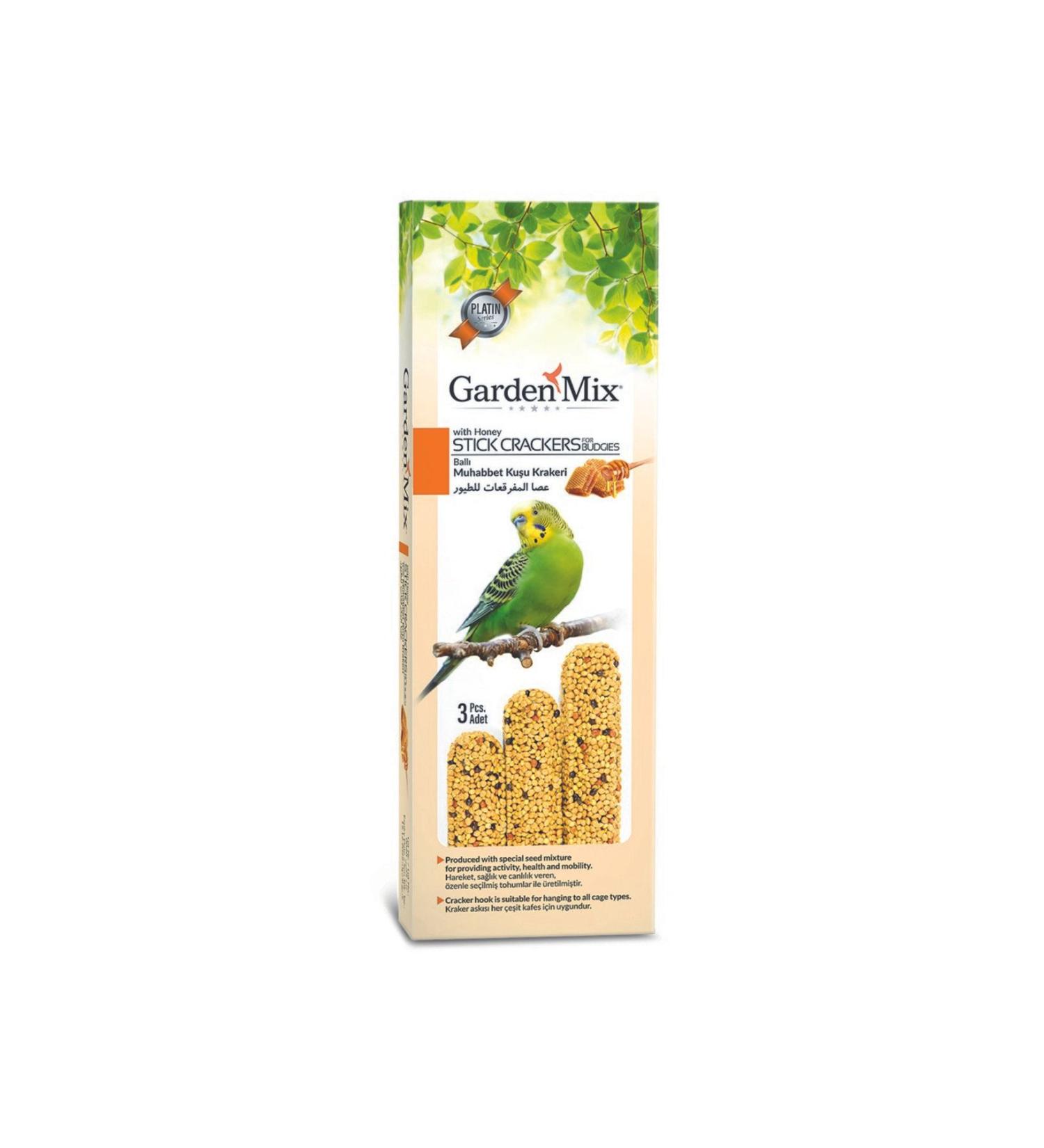 Gardenmix PLATINUM HONEY BIRD CRACKERS 3 X 3 PIECES 21051
