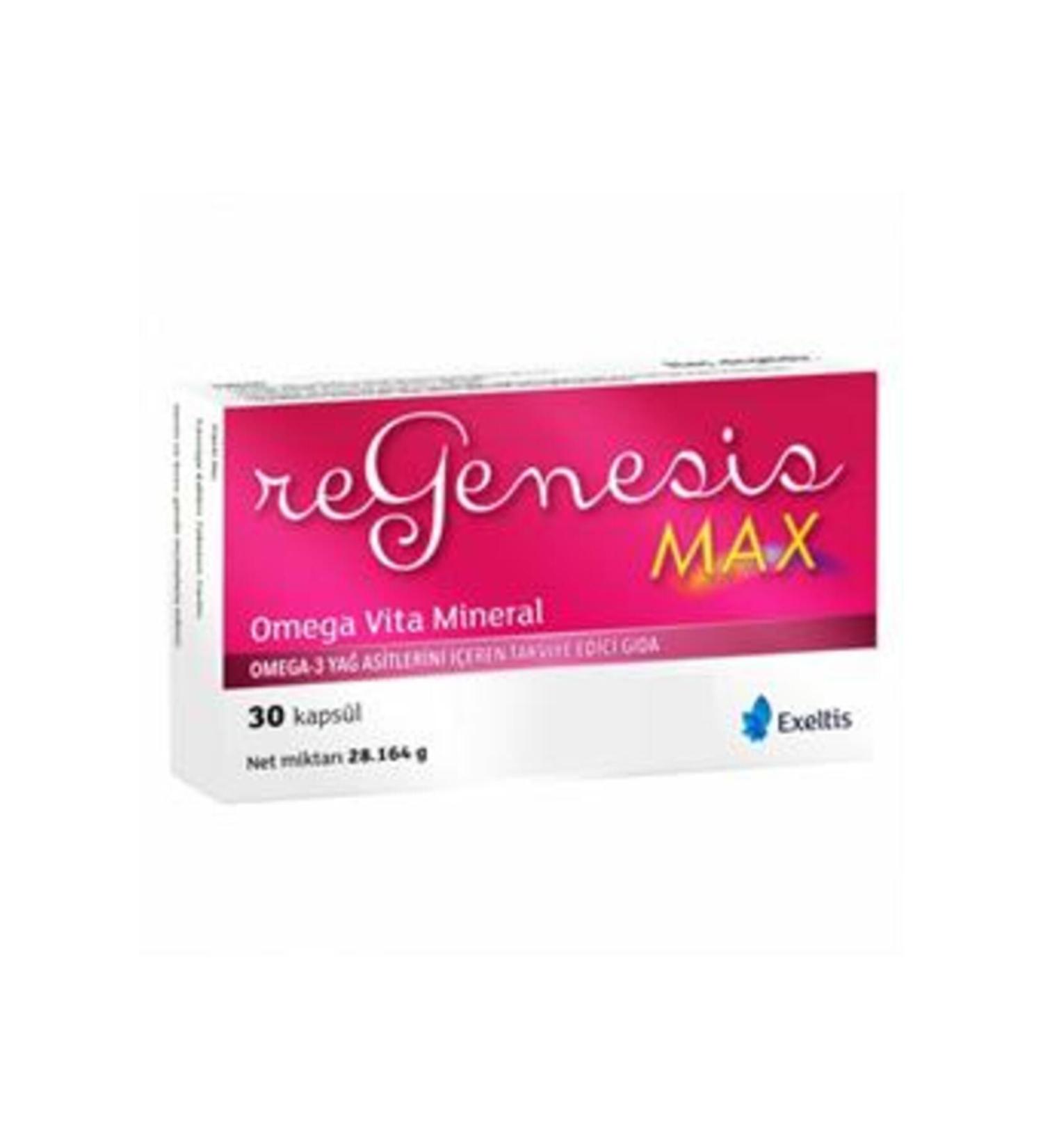 Exeltis Regenesis Max 30 Capsules