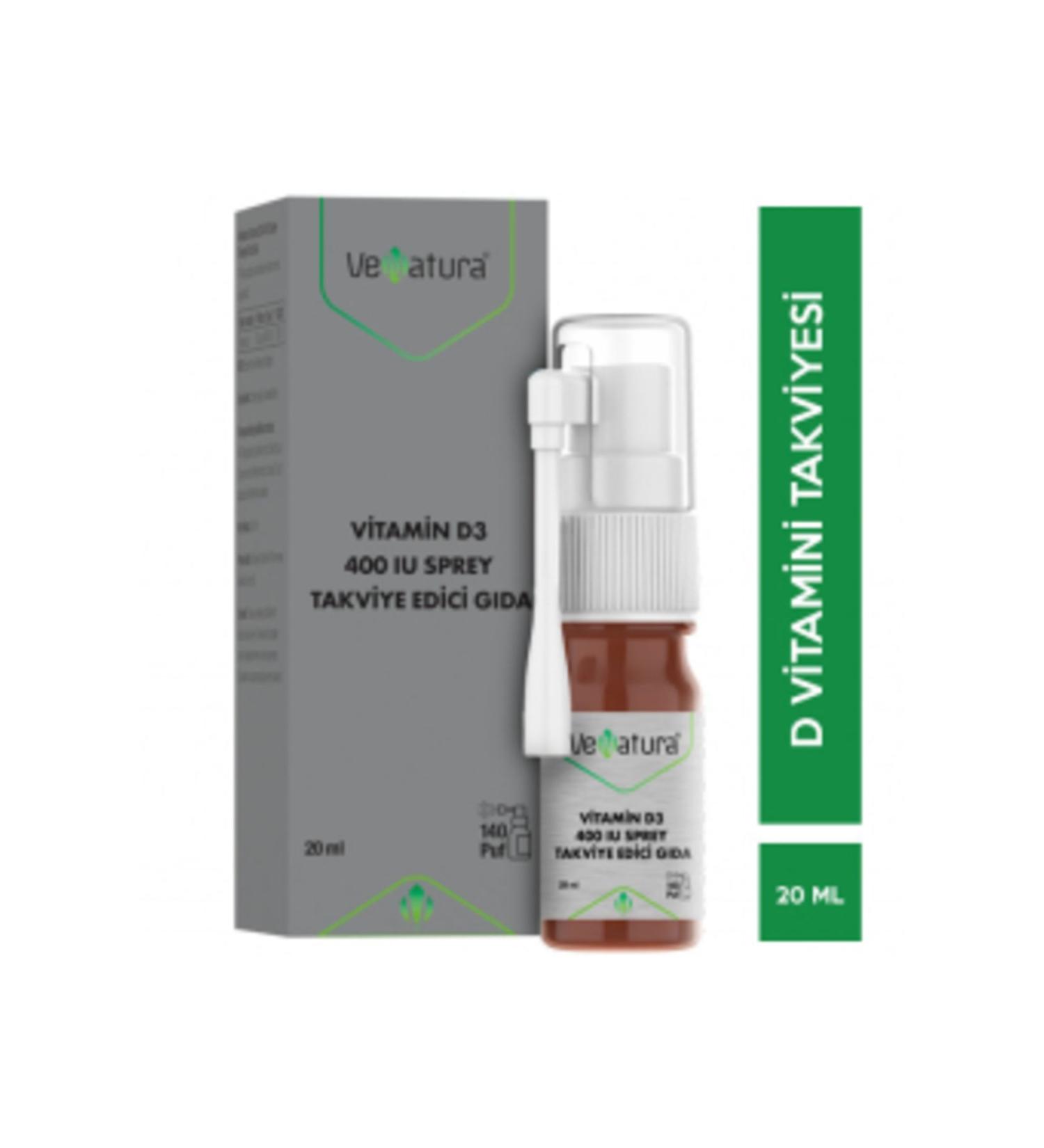 NOVAFACE STD Venatura Vitamin D3 400 IU Spray (SINGLE)