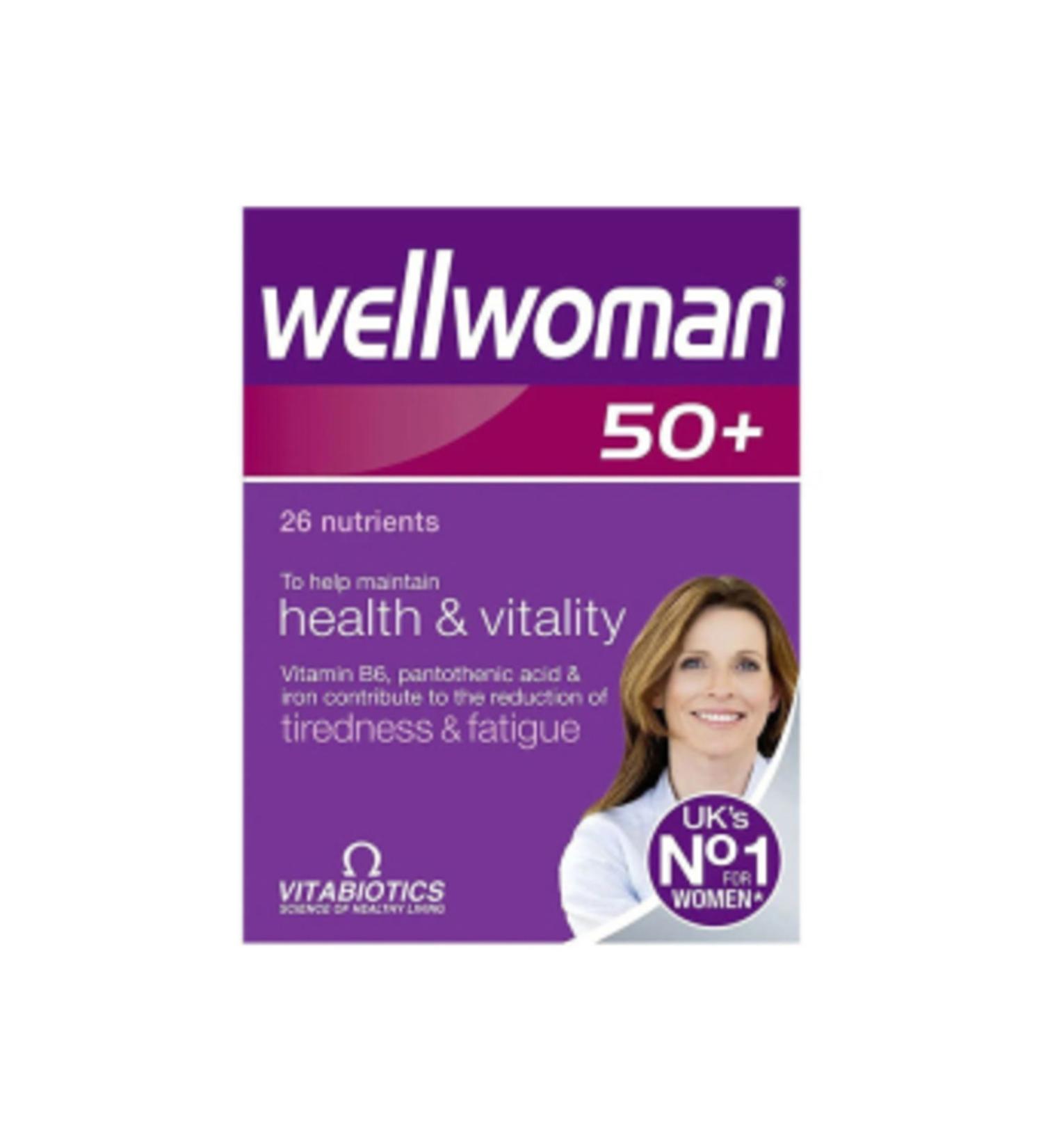 Vitabiotics STD Vitabiotics Wellwoman 50+ 30 Tablets (SINGLE)