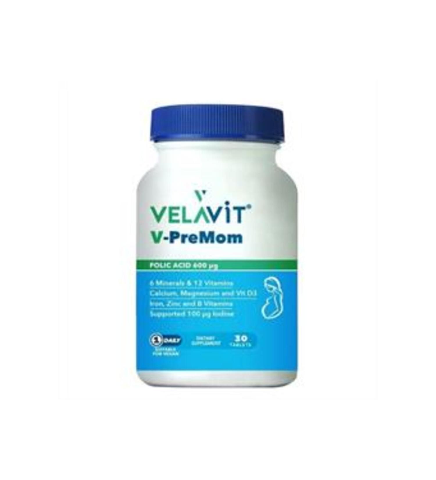 NOVAFACE STD Velavit V-PreMom 30 Tablets (SINGLE)