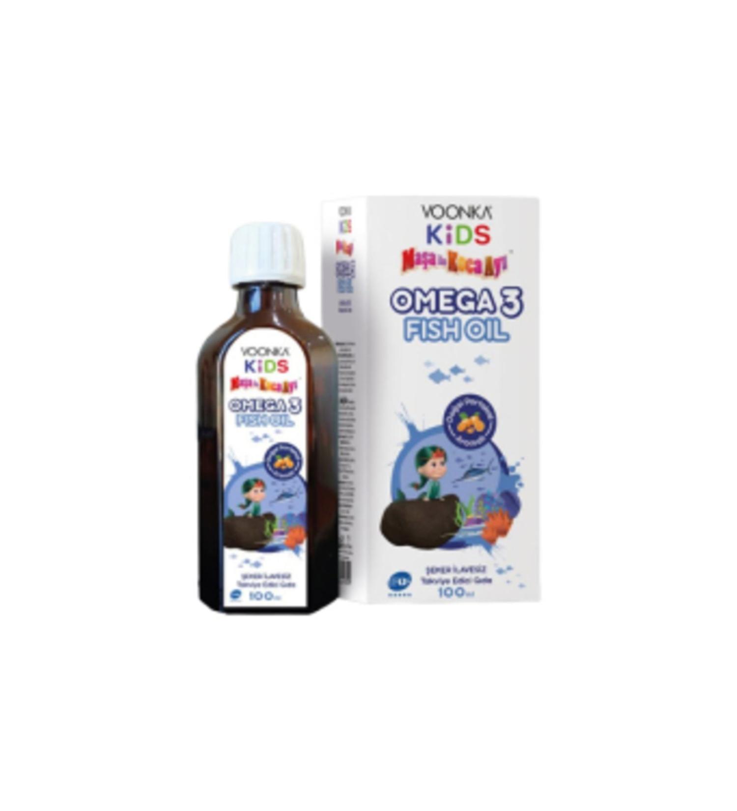 NOVAFACE STD Voonka Kids Omega 3 Fish Oil 100 ml (SINGLE)