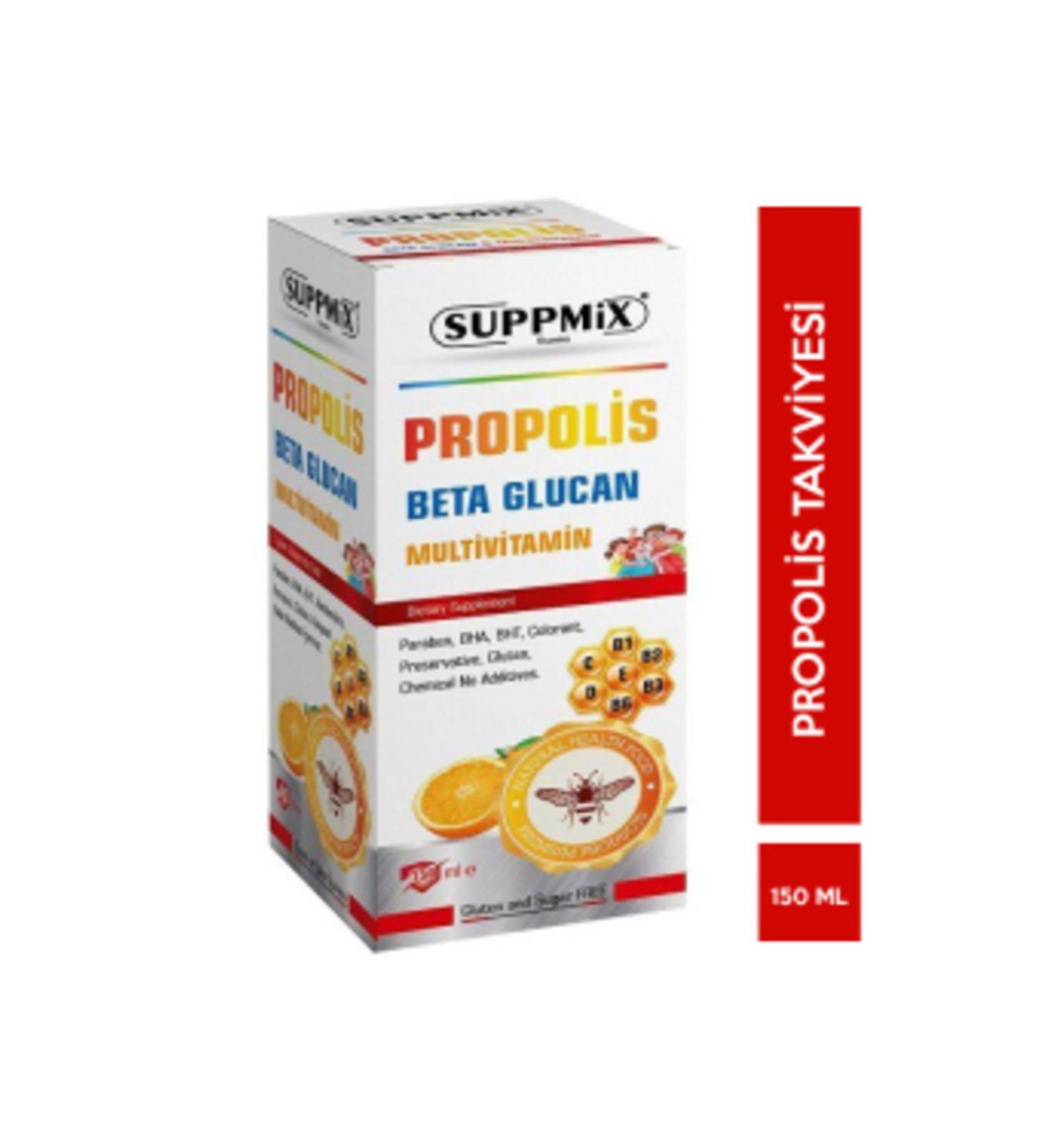 NOVAFACE STD Suppmix Propolis Beta Glucan Syrup 150 ML (SINGLE)