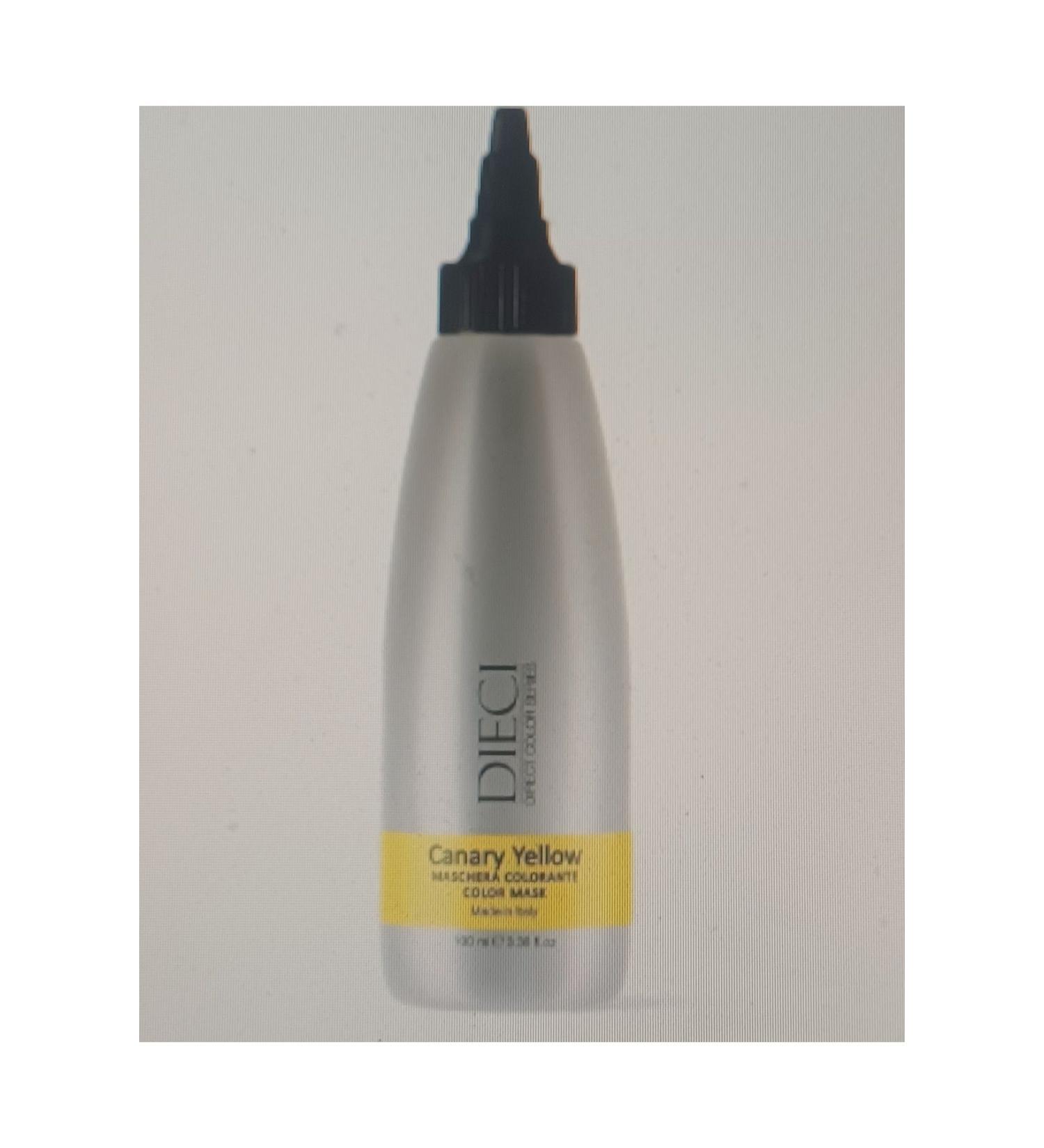 DIECI PERFECT HAIR CARE Direct Color 100 ml Hair Dye Canary Yellow