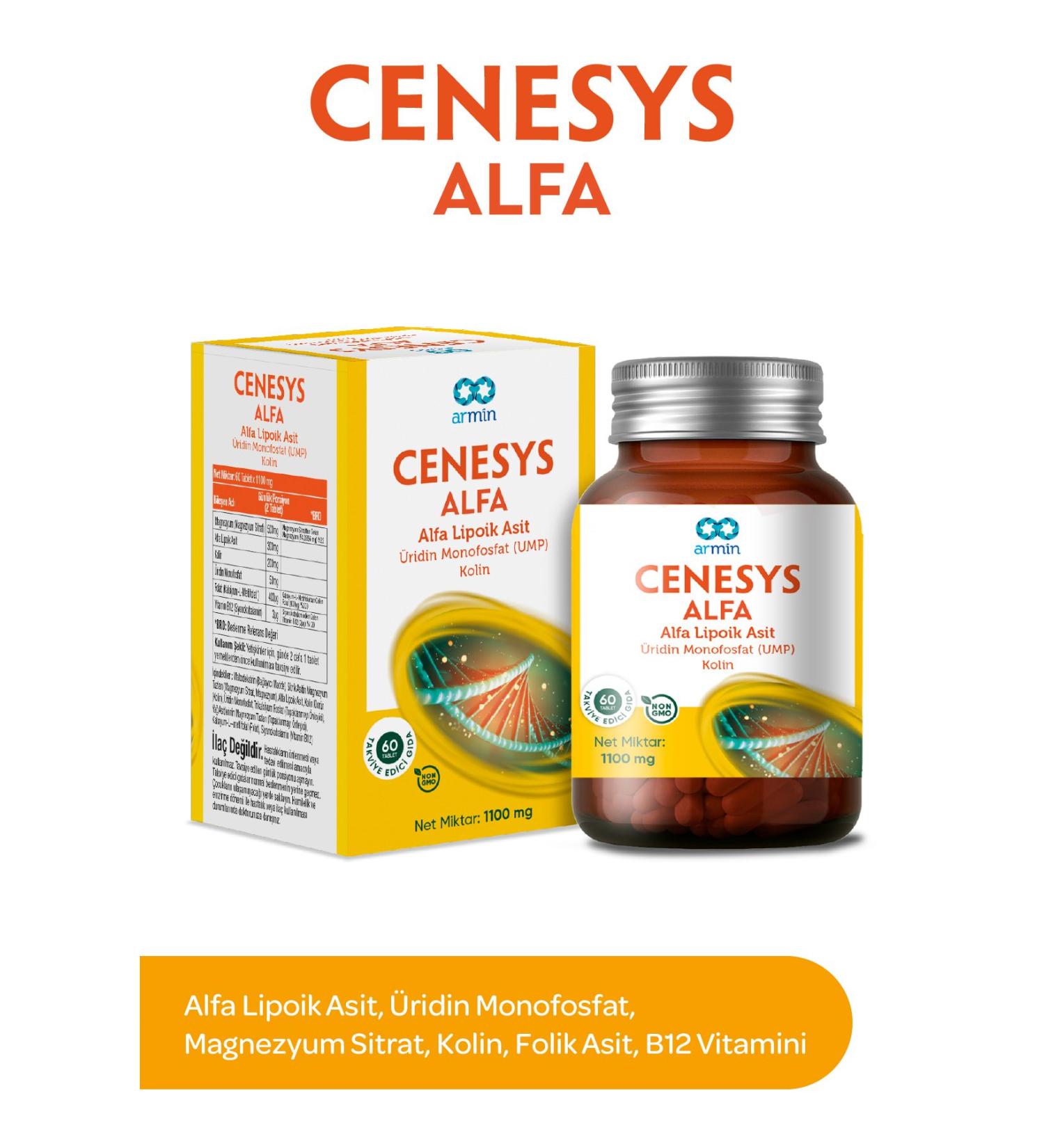 armin Cenesys Alpha 60 Tablet - Buy Online on GoSupps.com