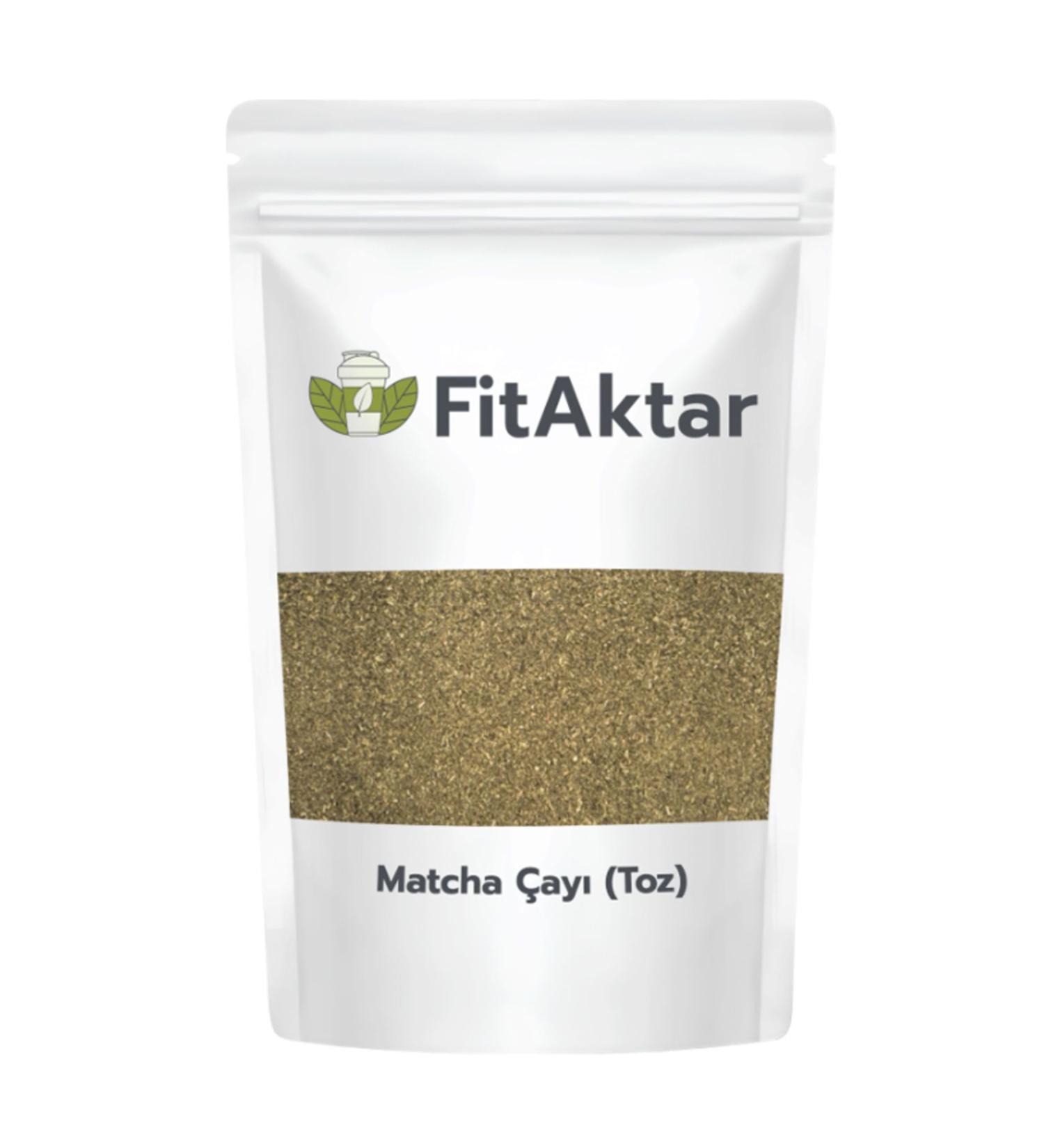 FitAktar Matcha Tea (Ground Stem and Leaf) 100 Gr