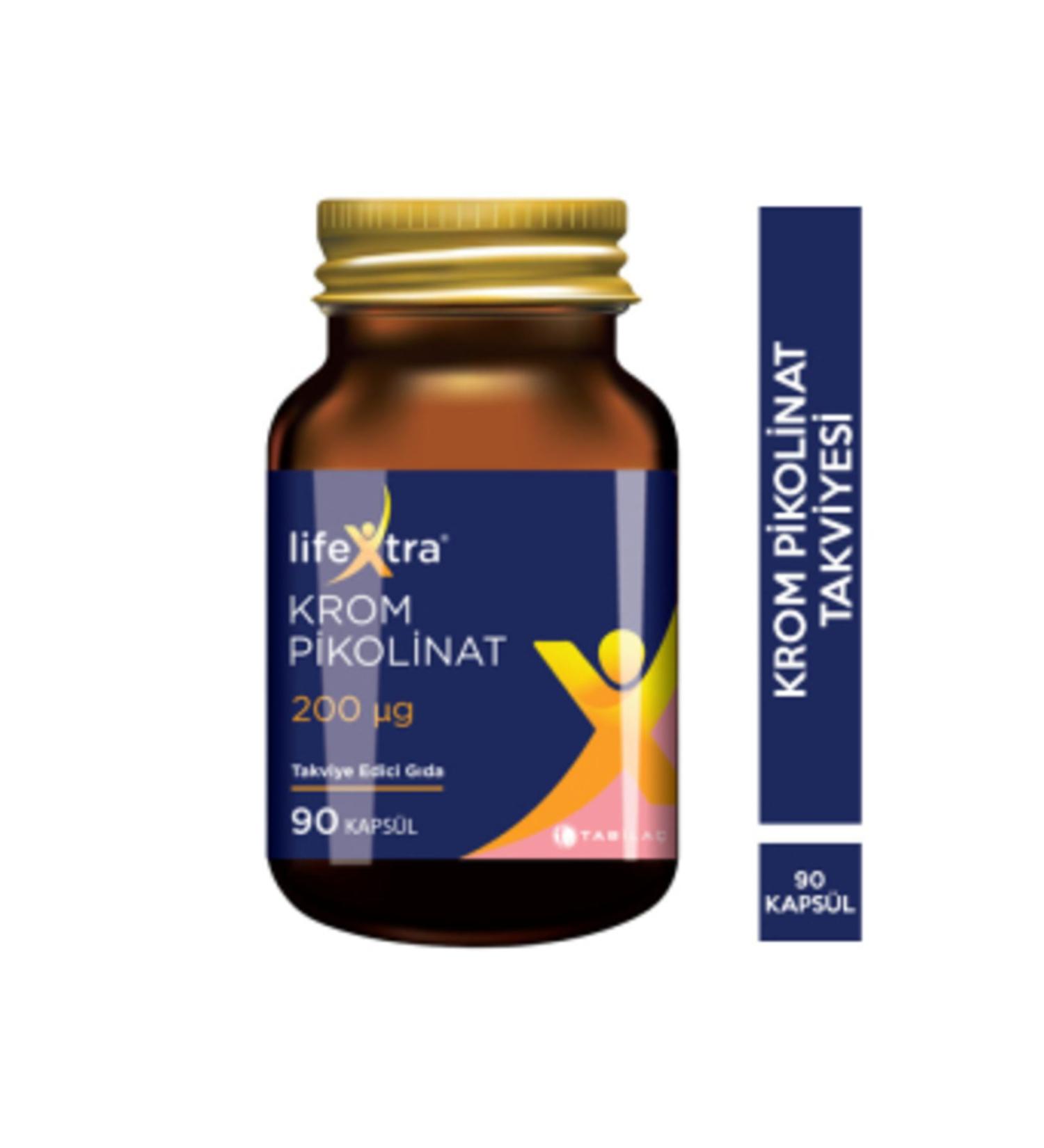 NOVAFACE STD Lifextra Chrome Picolinate 90 Capsules (SINGLE)