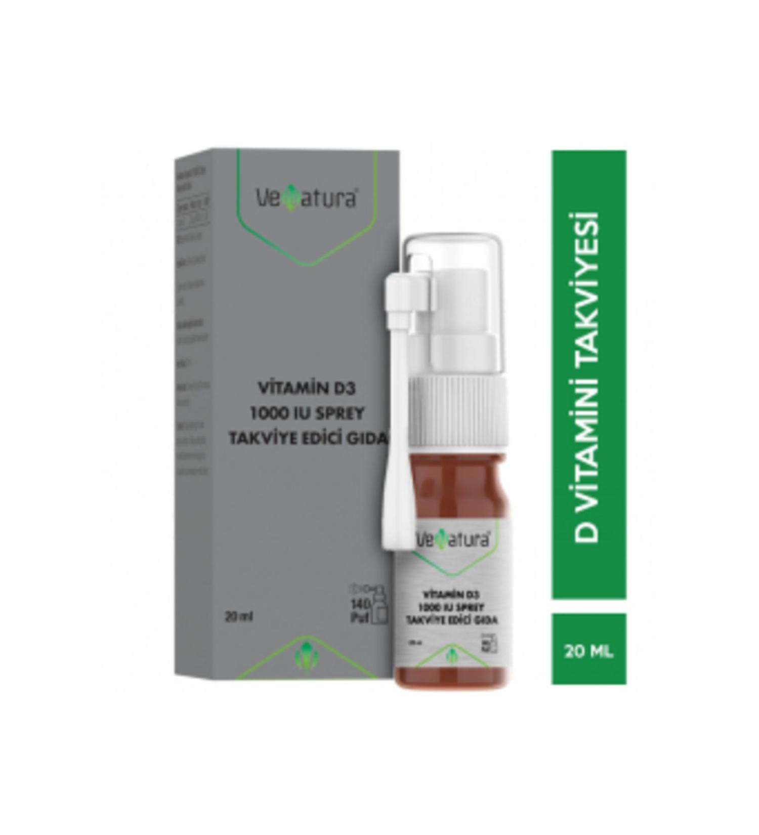 NOVAFACE STD Venatura Vitamin D3 1000 IU Spray (SINGLE)