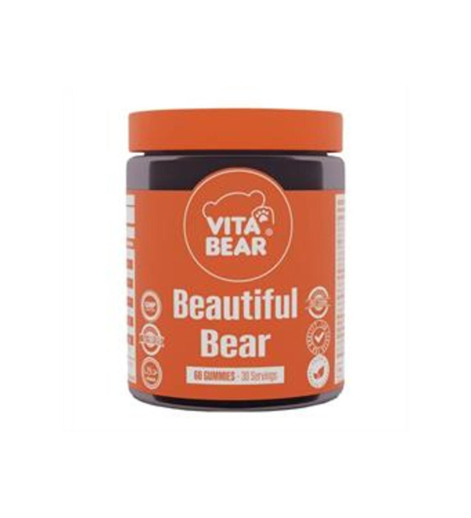 NOVAFACE STD Vita Bear Beautiful Bear Skin Vitamin 60 Pieces (SINGLE)