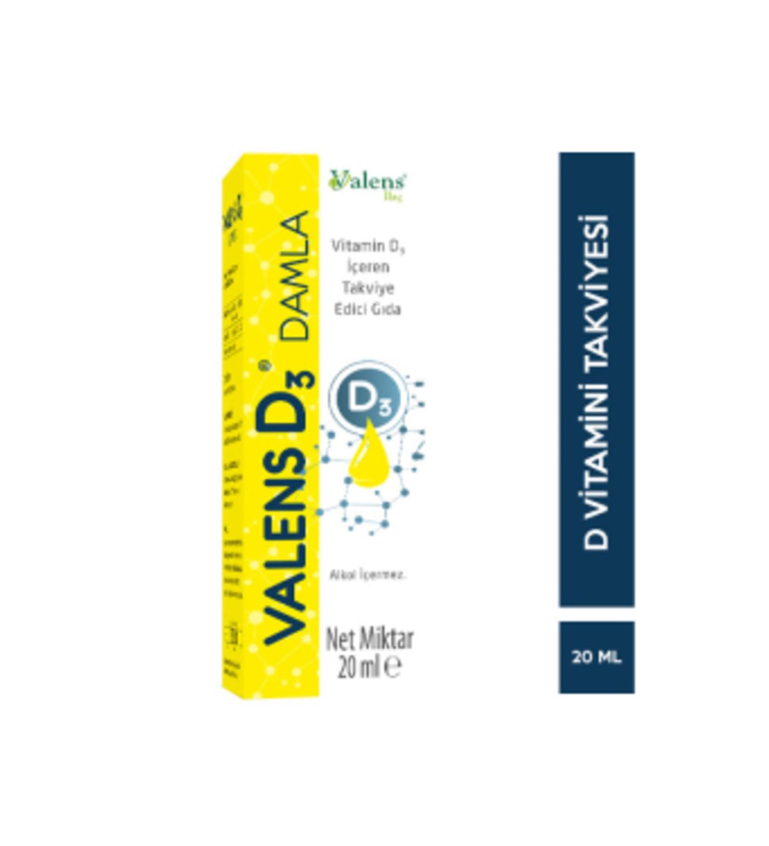 NOVAFACE STD Valens D3 Drops 20 ML (SINGLE)