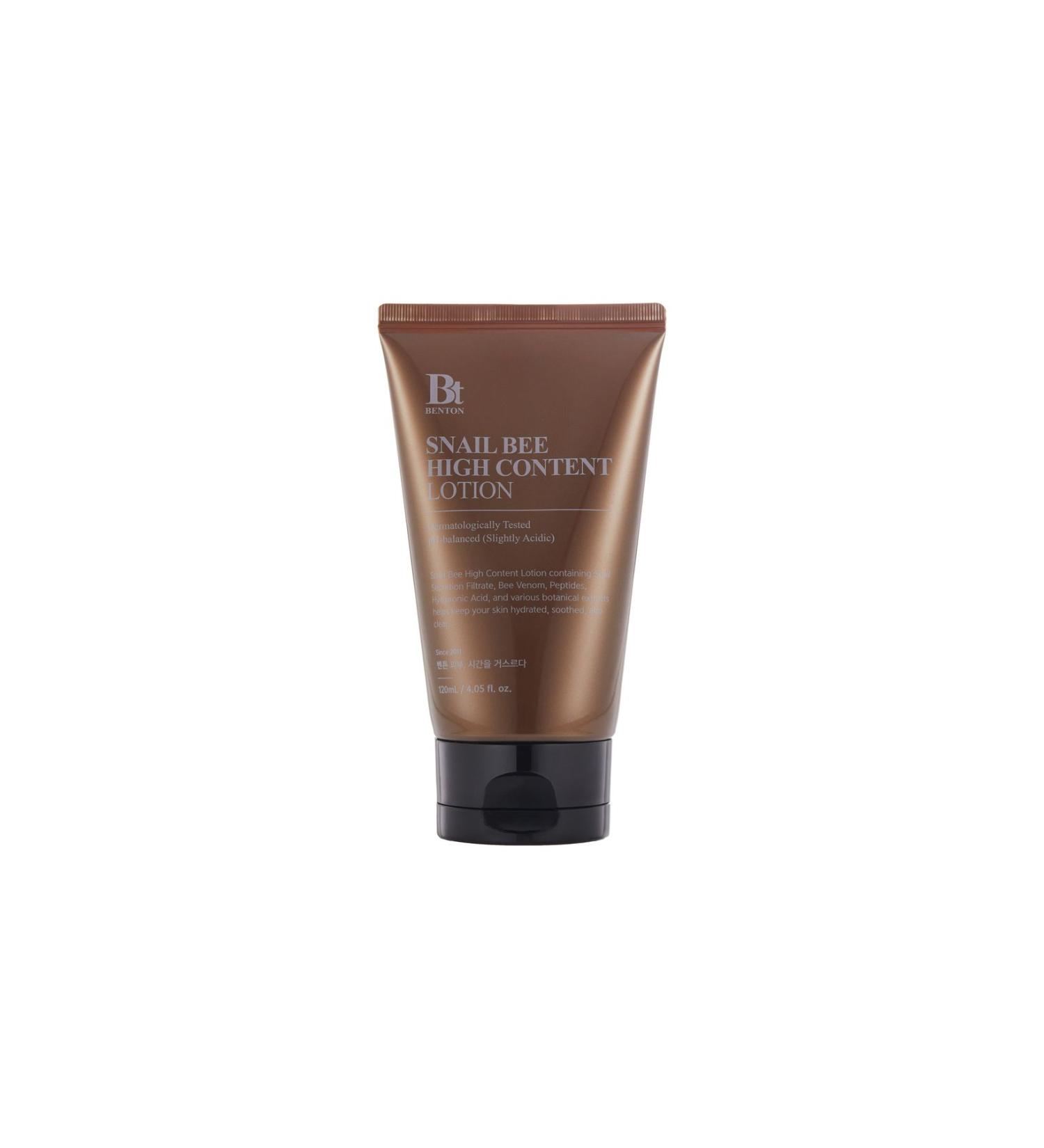 Benton Snail Bee High Content Lotion - Renewing and Protective Lotion 120 ml - Buy Online on GoSupps.com