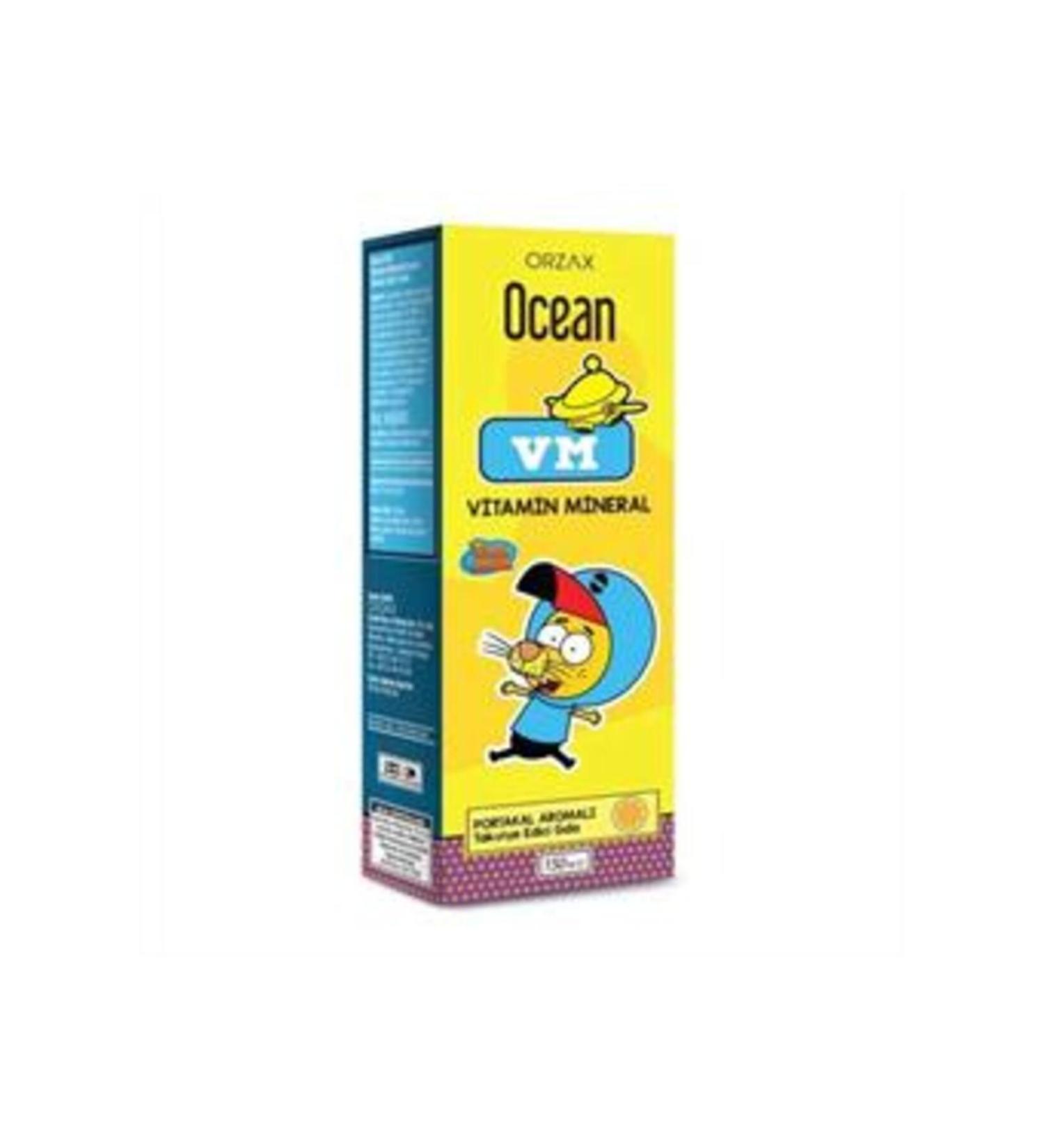 Orzax STD Orzax Ocean Vitamin Mineral - Orange Flavored 150ml (SINGLE)