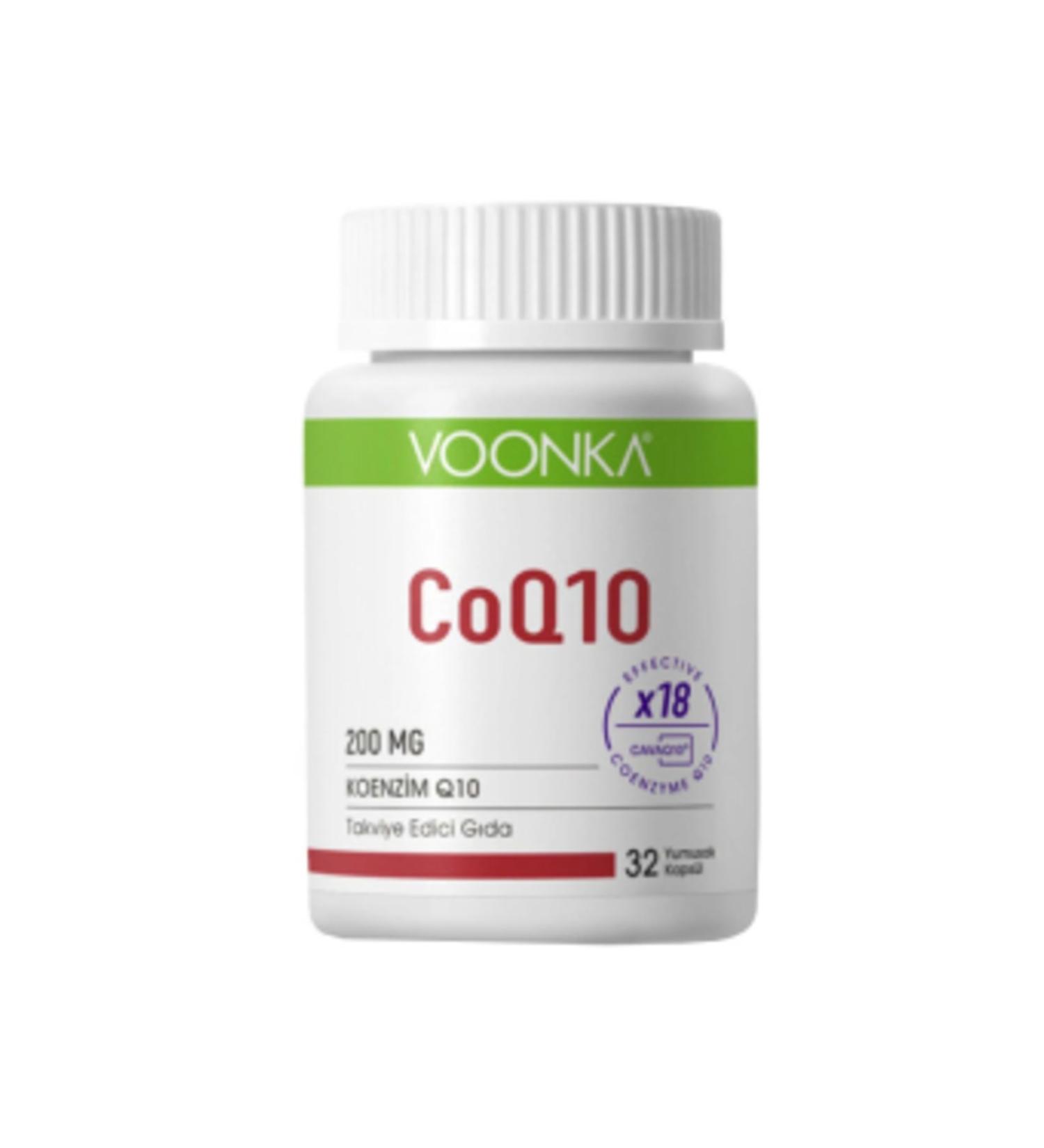 NOVAFACE STD Voonka Coenzyme Q10 200 mg 32 Capsules (SINGLE)