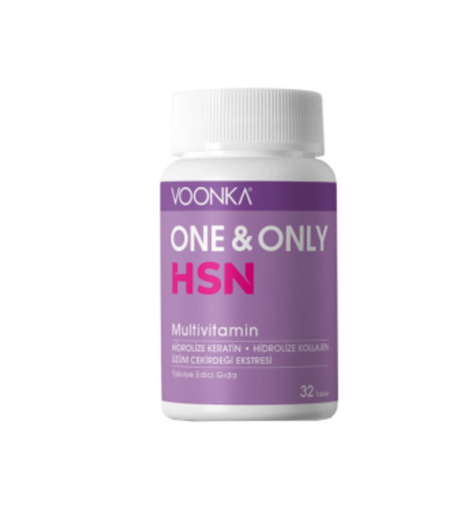 NOVAFACE STD Voonka One Only HSN Multivitamin 32 Tablets (SINGLE)