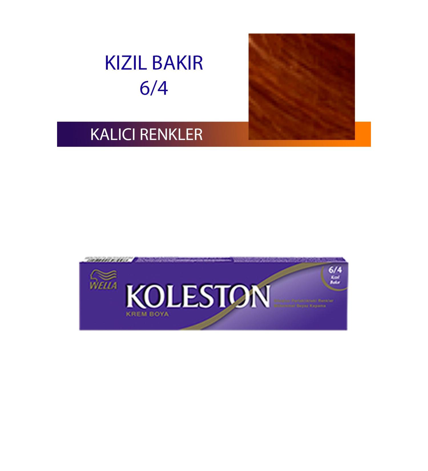 Single Tube Hair Dye Red Copper 6/4 - FSK1512-5735