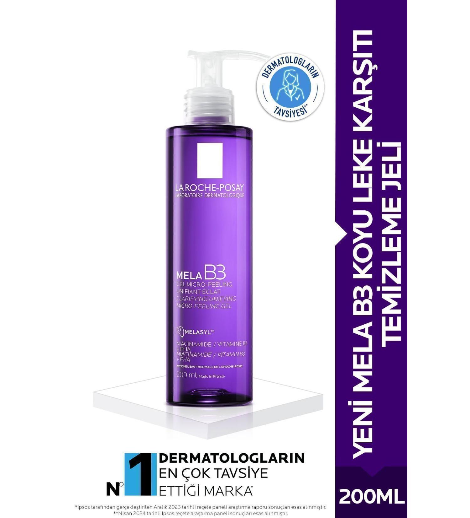 La Roche Posay New Mela B3 Anti-Dark Spot Firming Cleansing Gel 200 ml Passi.2436 - Buy Online on GoSupps.com