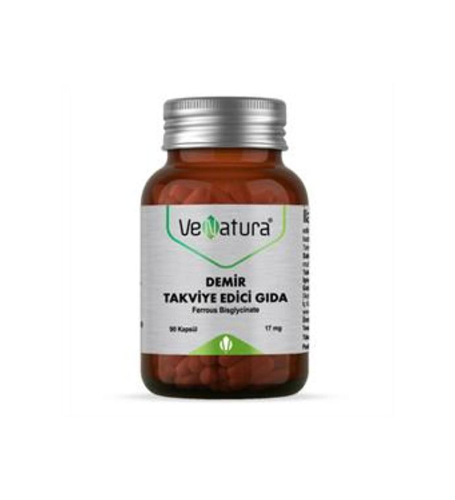 Venatura STD VeNatura Iron Supplementary Food 90 Capsules (SINGLE)