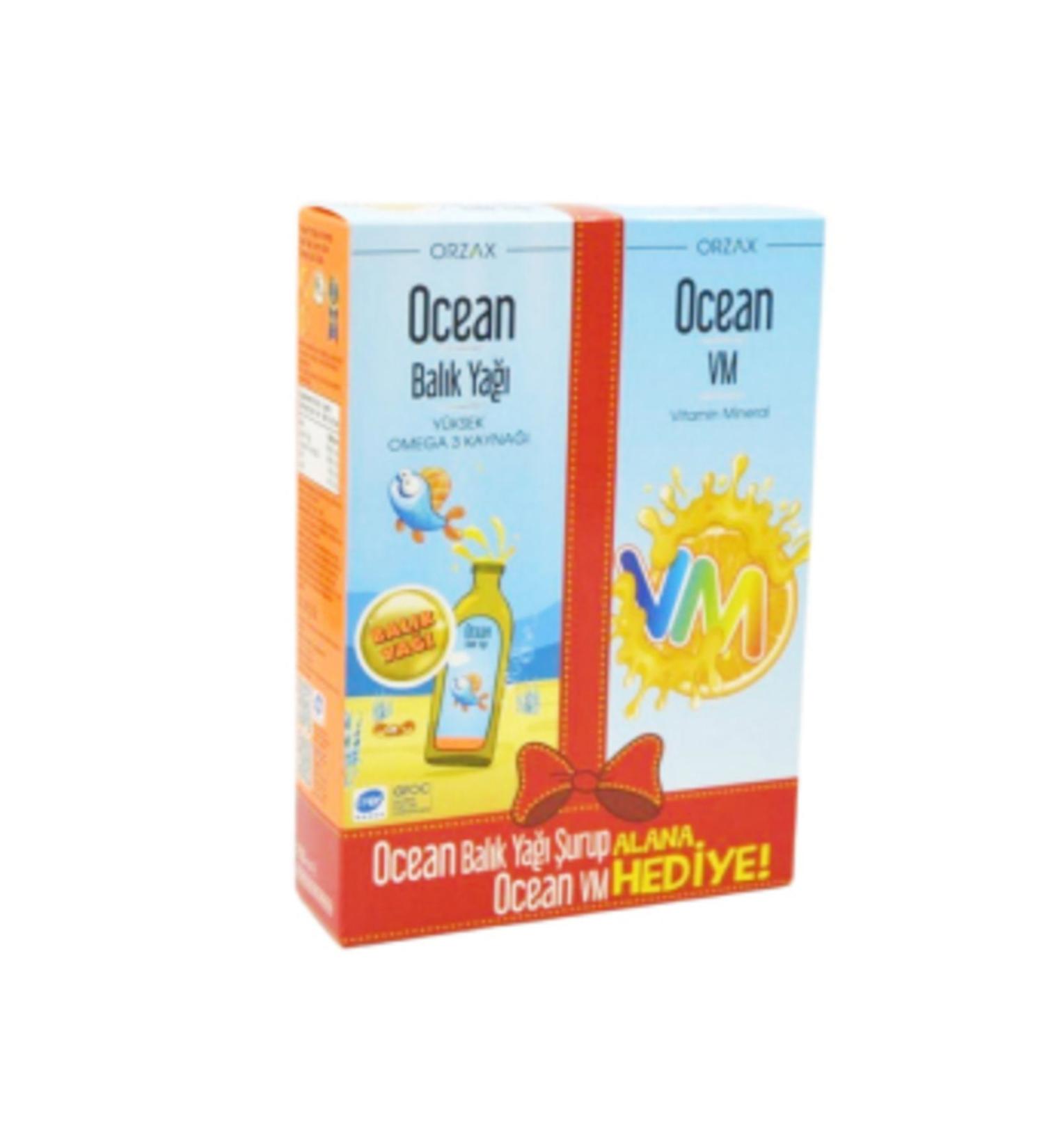 Orzax Ocean Orange Syrup 150 ml Ocean Vm Syrup 150 ml