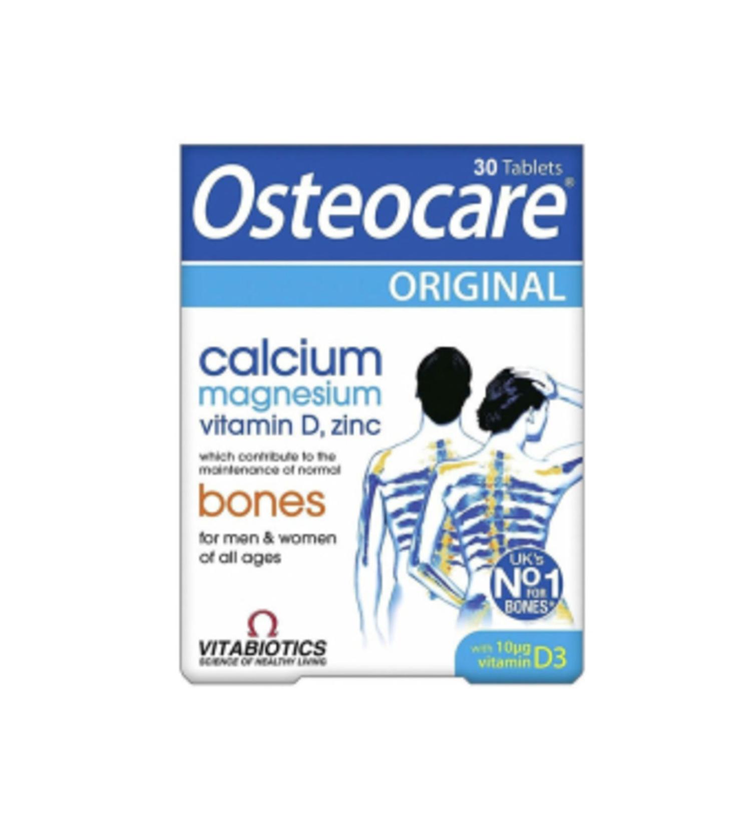 Vitabiotics STD Vitabiotics Osteocare Original 30 Tablets Calcium Supplement (SINGLE)