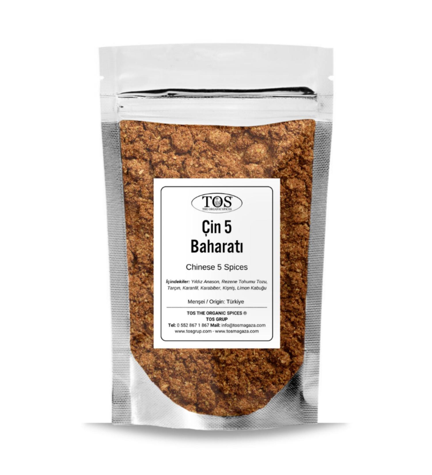 TOS The Organic Spices Chinese 5-spice 250 gr Chinese 5-spice - Premium Quality | Spice Mix | Taste of the East - Buy Online on GoSupps.com