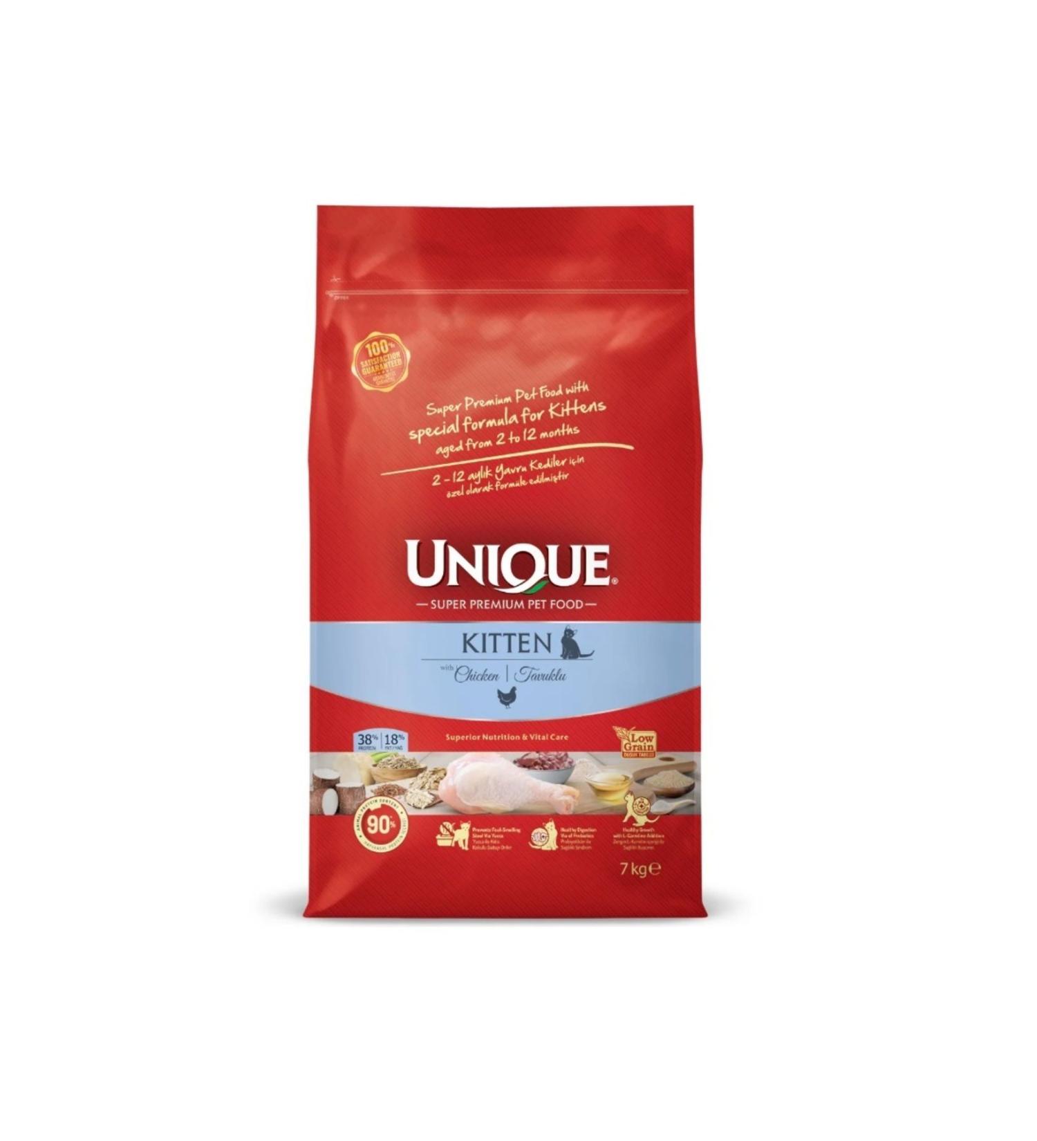 Unique Kitten Cat Food 7 Kg Chicken